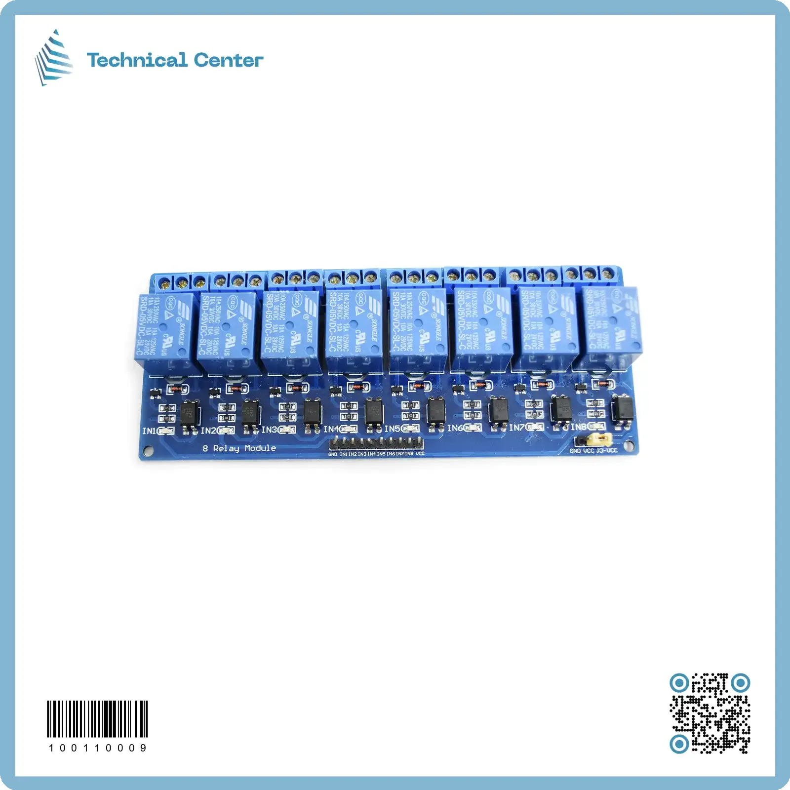 8 channel relay module-5V
