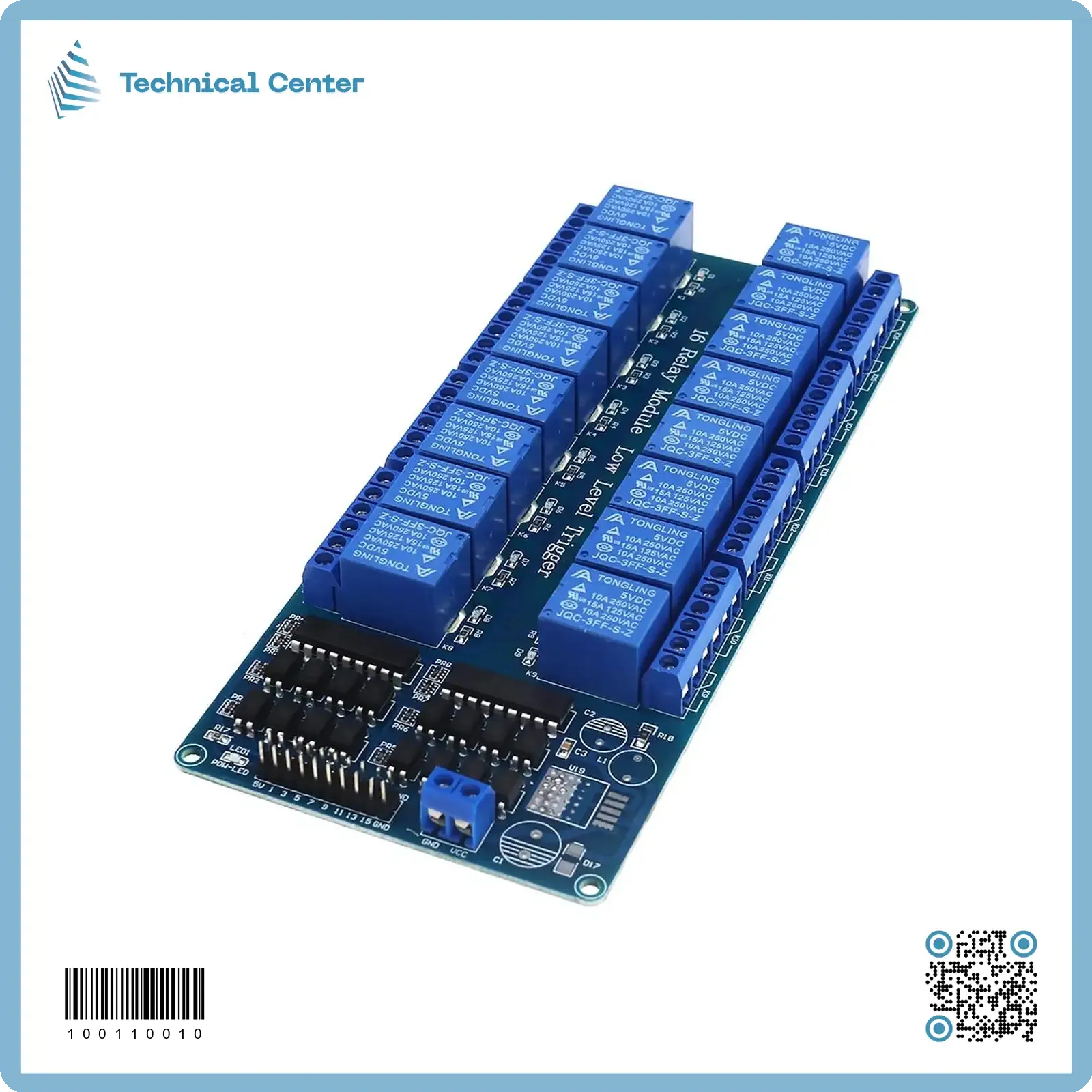 16 channel relay module-5V
