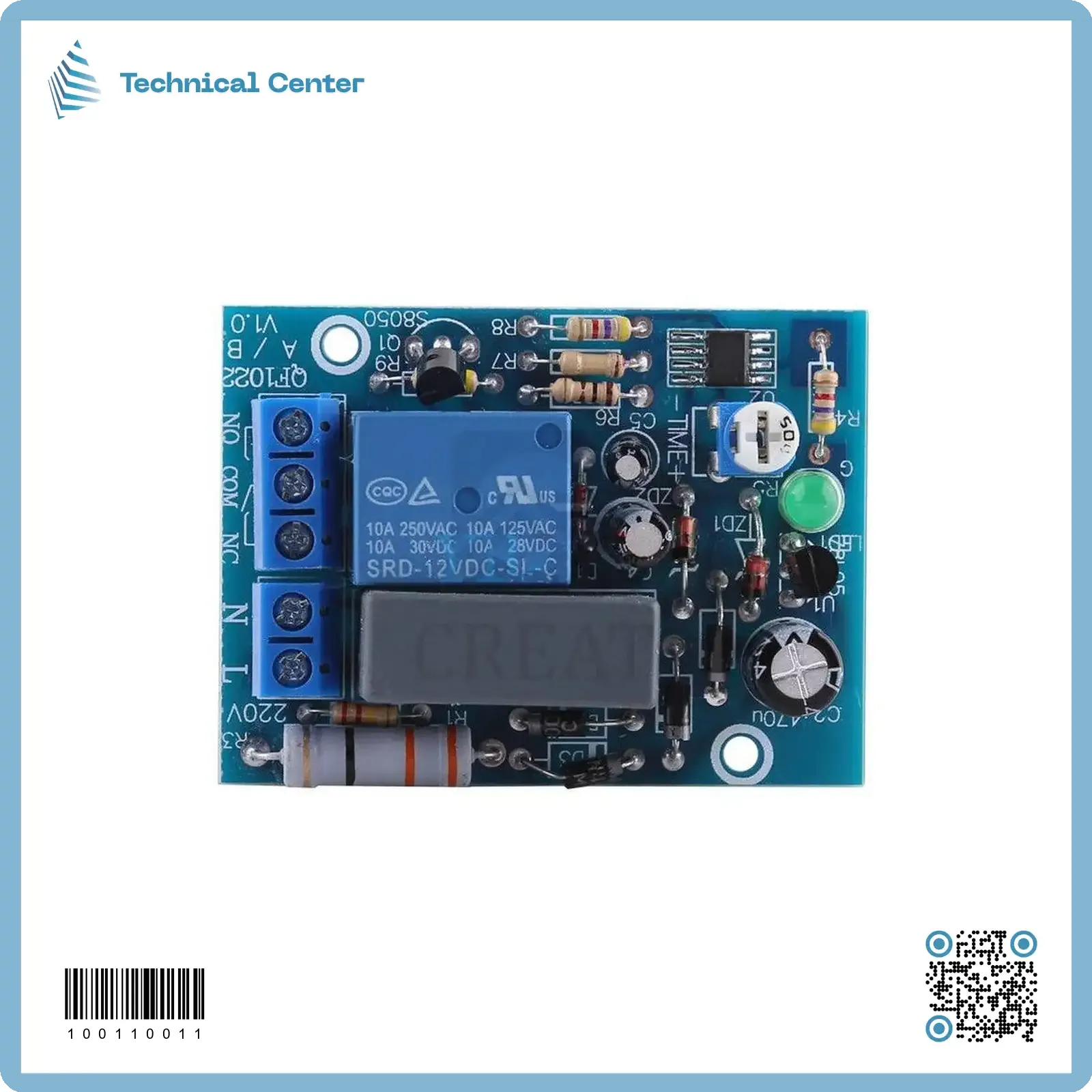 AC 220V timing delay timer relay