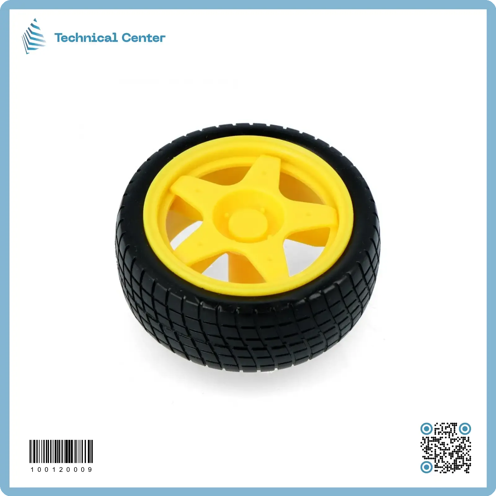 robot-yellow tire Q67X25mm