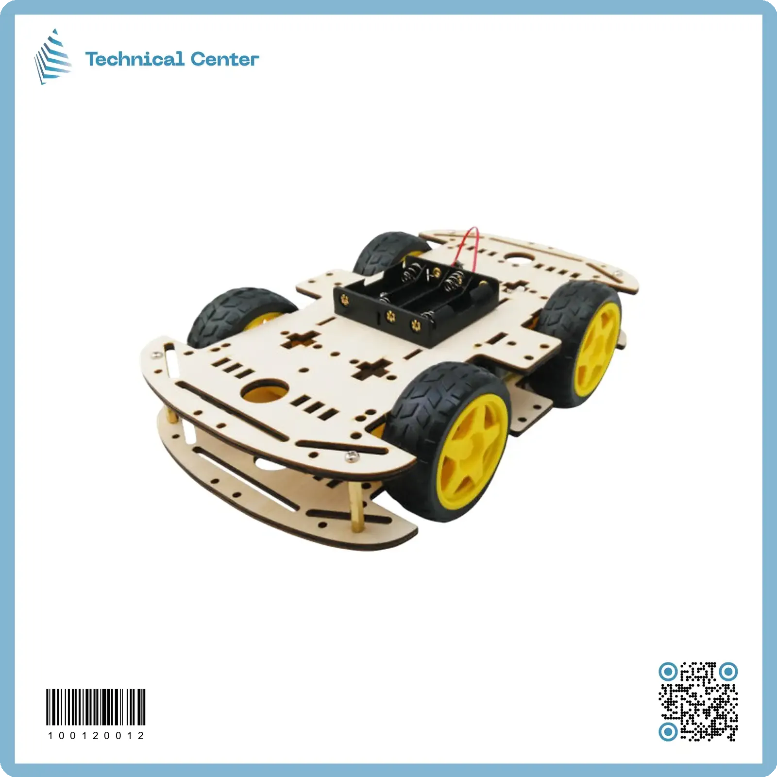 robot-acrylic 4WD-2 car