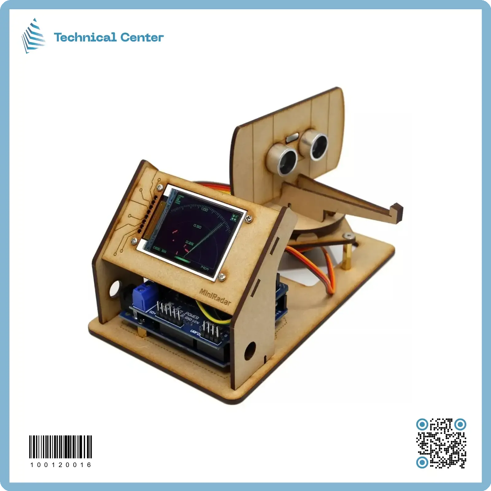 robot -(OLED screen)رادار