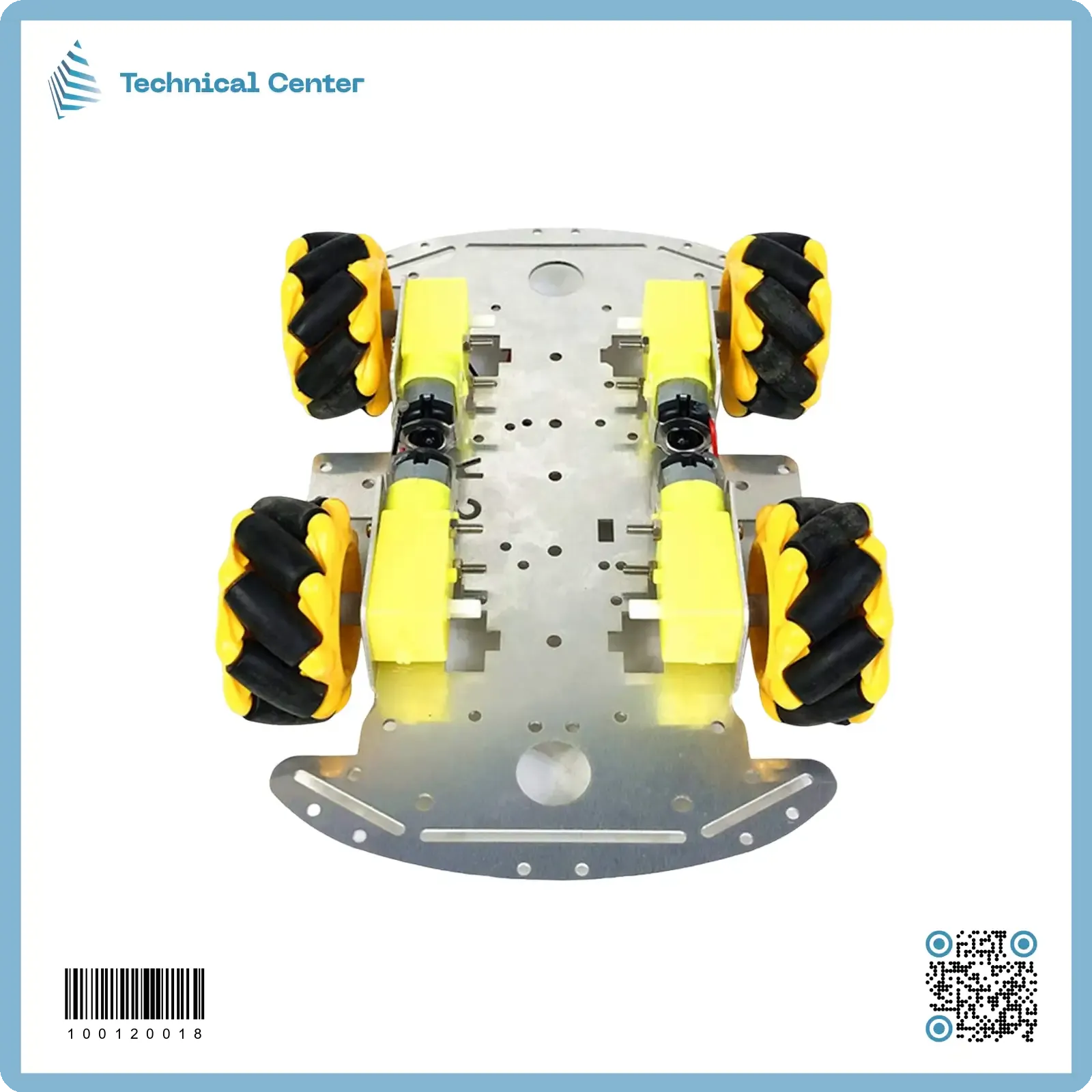 robot-aluminum 4WD-1 car