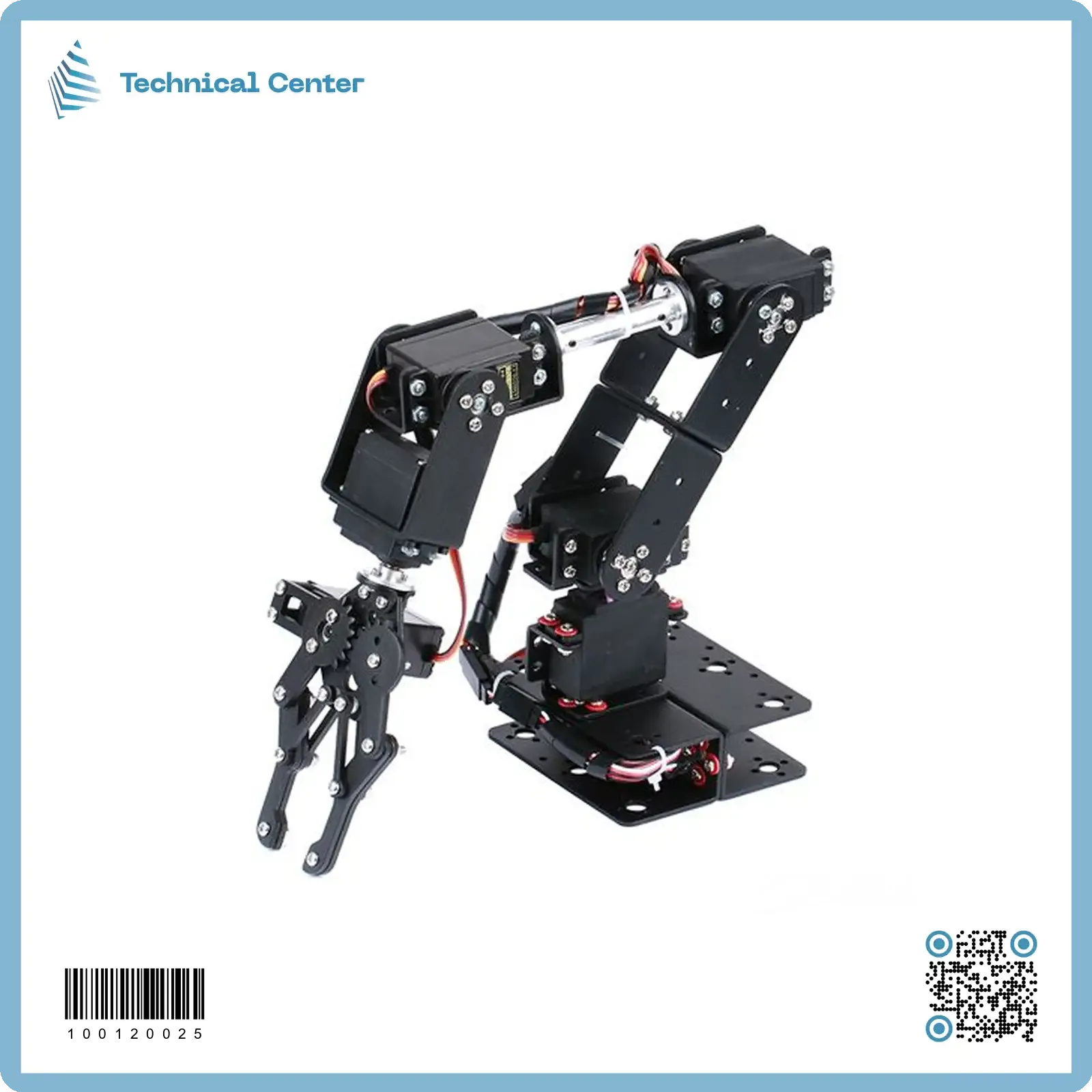 robot-7DOF(روبوت ذراع المنيوم)