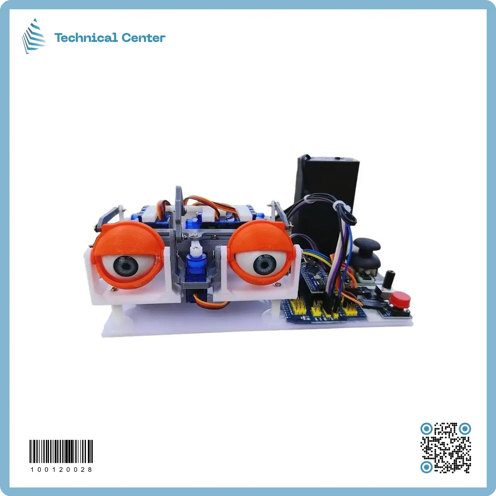 robot-(تحكم بالعين)