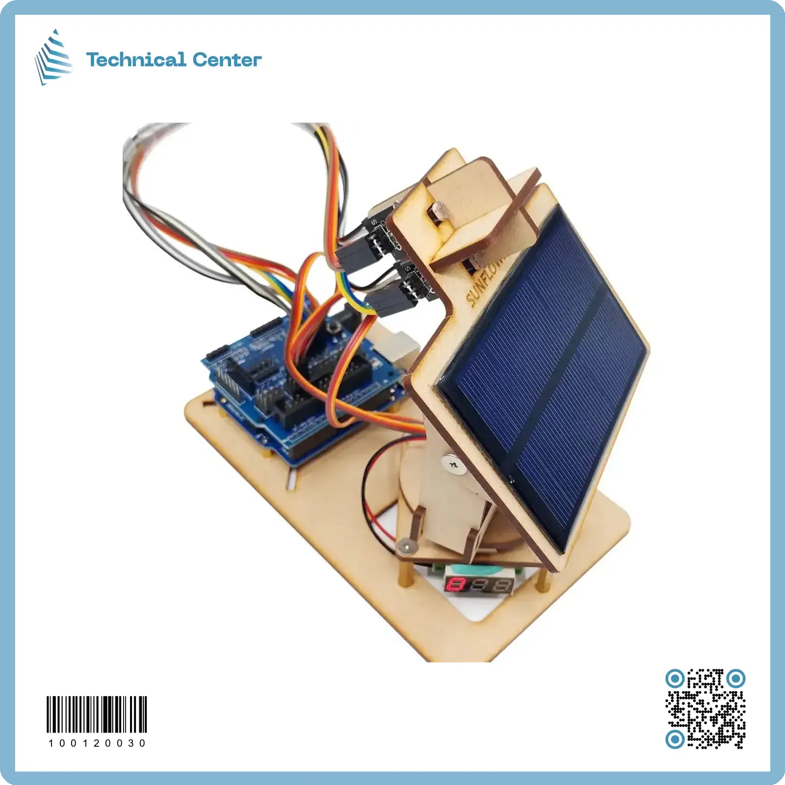 robot-(متتبع اشعة الشمس)