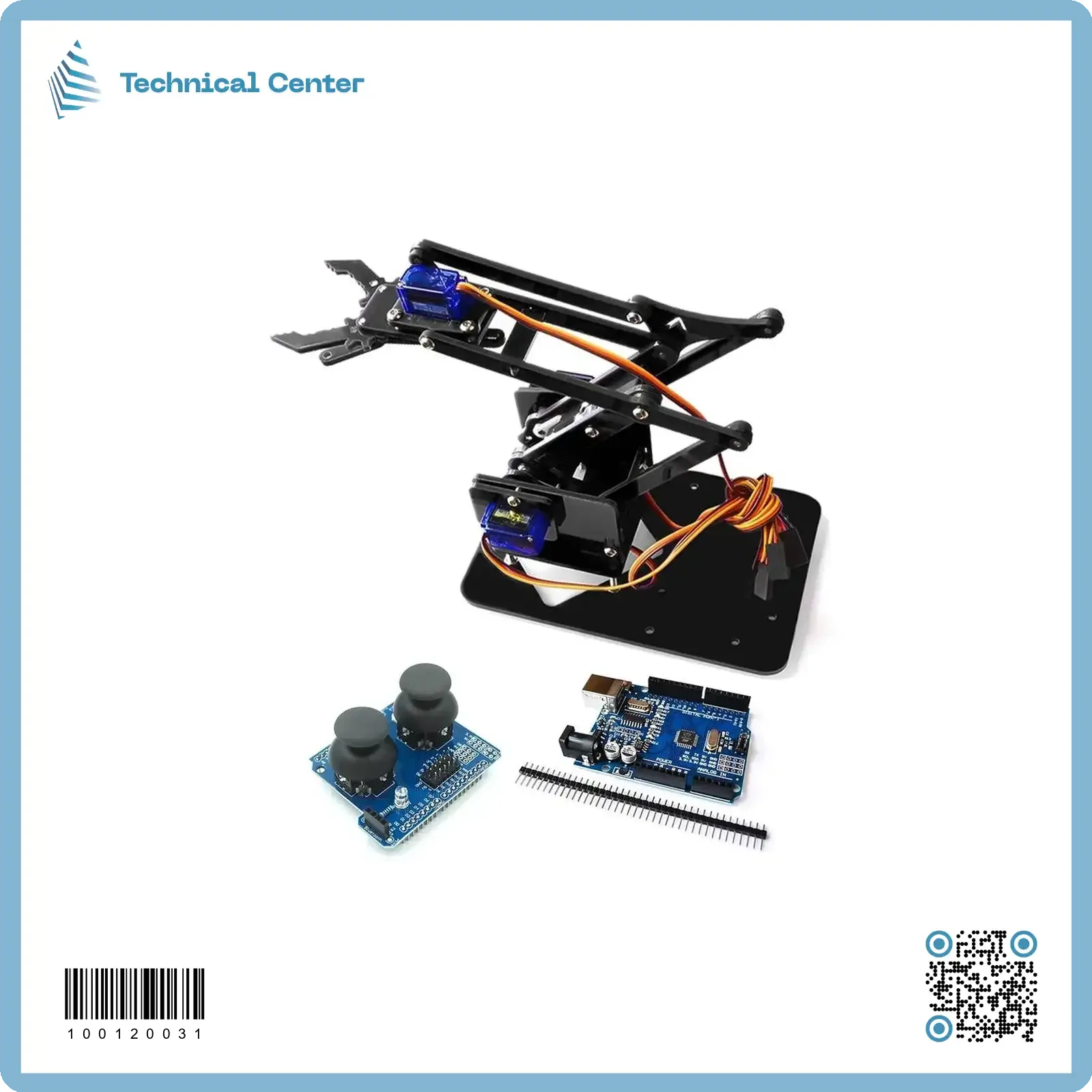 robot-(روبوت ذراع بلاستيك+ملحقات)