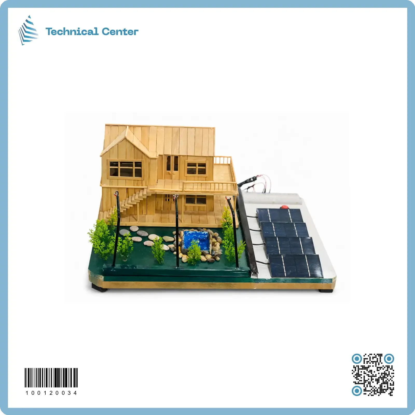 مشروع طاقة شمسية منزلي مدرسي