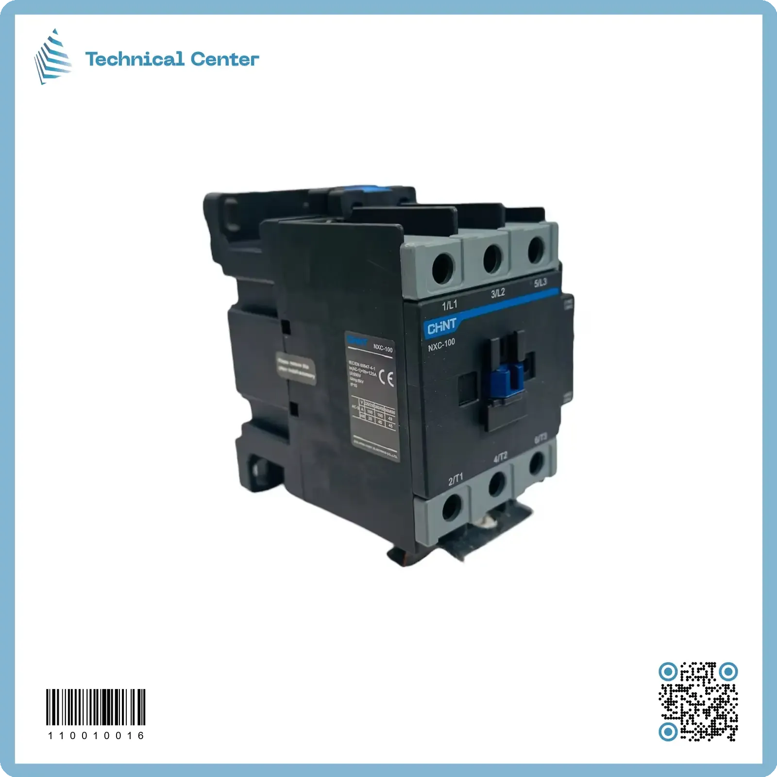 كونتكتر(Chint(NXC-100))(110A-45KW-220V)