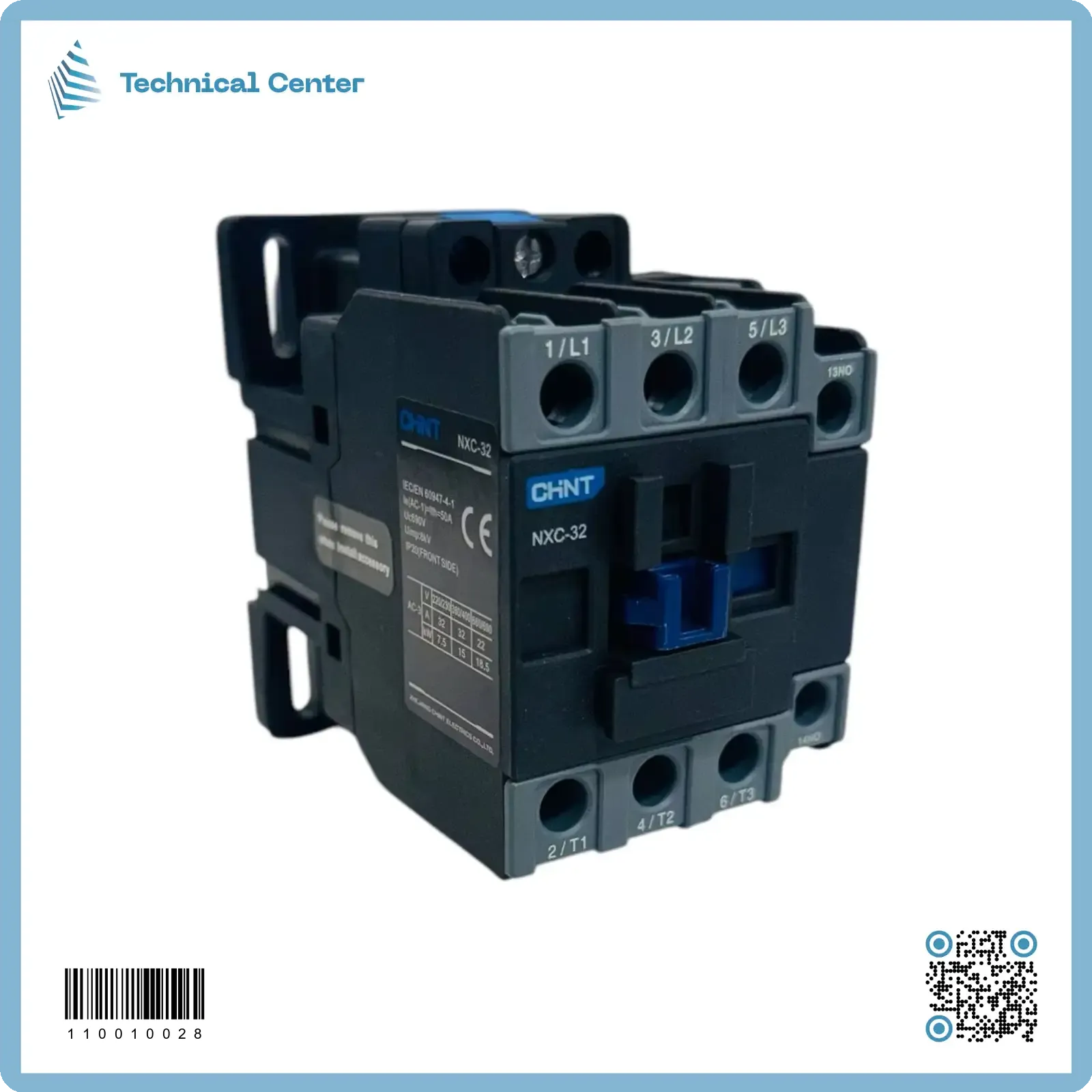كونتكتر(Chint(NXC-32))(50A-15.0KW-220V)