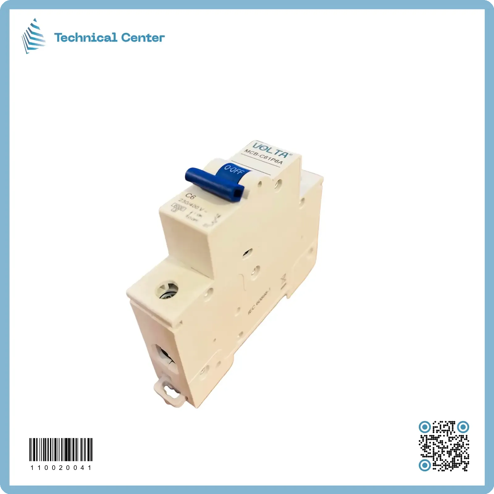 قاطع دورة (1P-6A)(اسوارVOLTA)