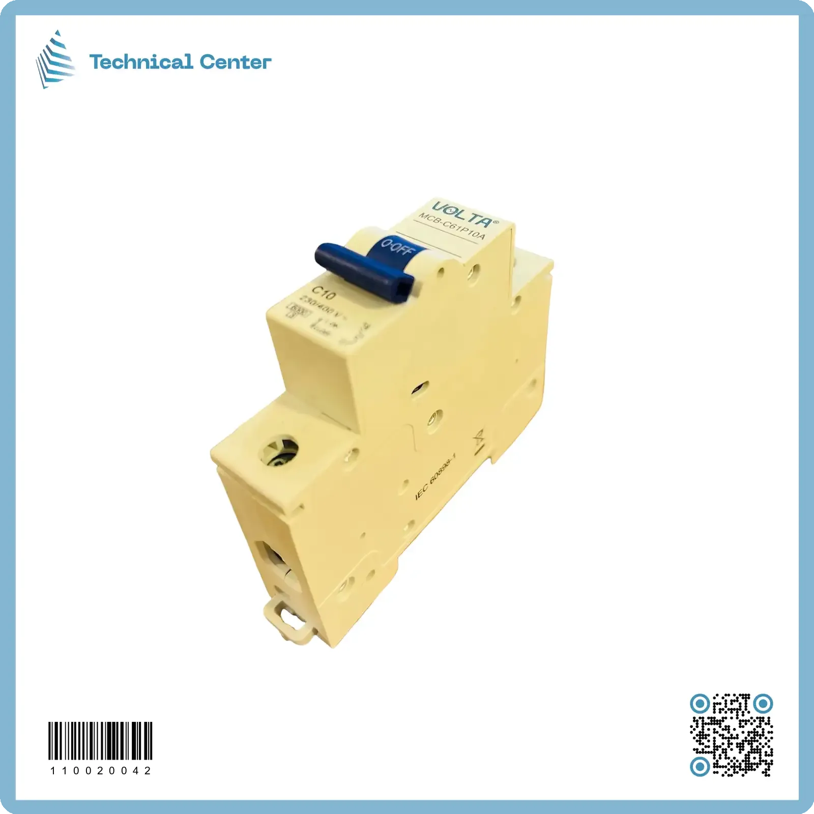 قاطع دورة (1P-10A)(اسوارVOLTA)