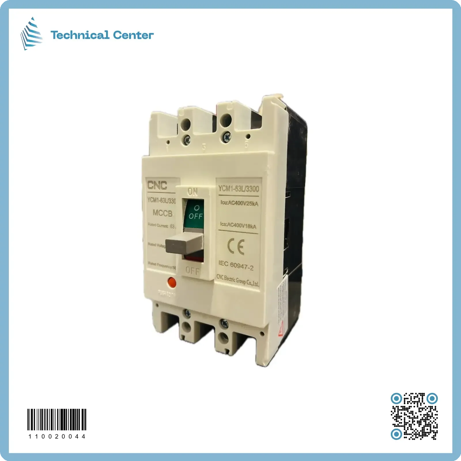 قاطع ثلاثي (CNC-YCM1-L-63A)