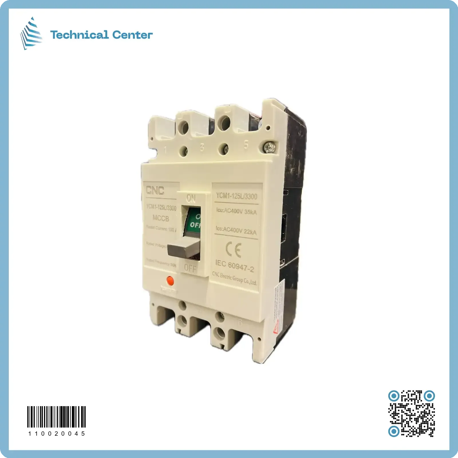 قاطع ثلاثي (CNC-YCM1-L-100A)