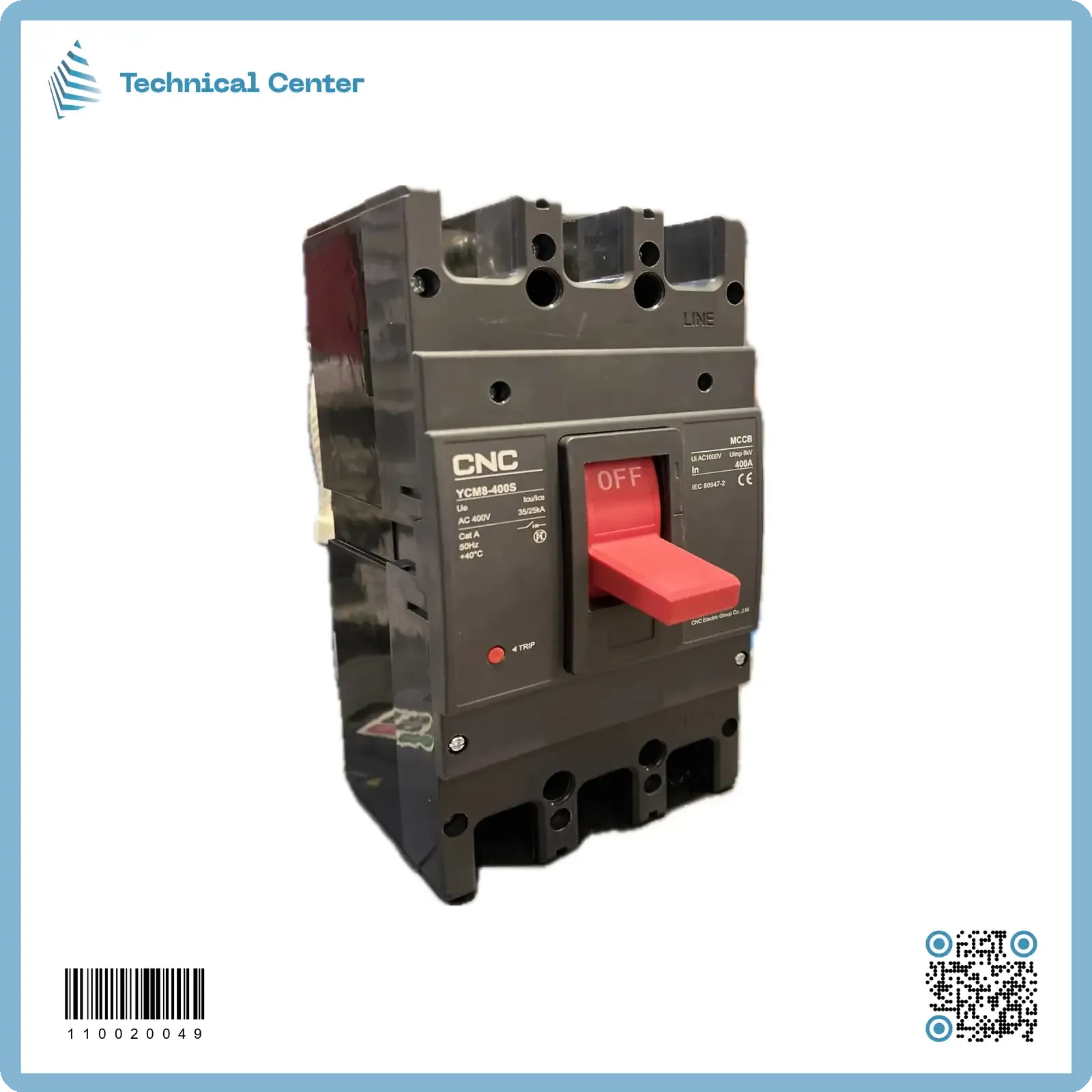 قاطع ثلاثي (CNC-YCM8-S-400A)