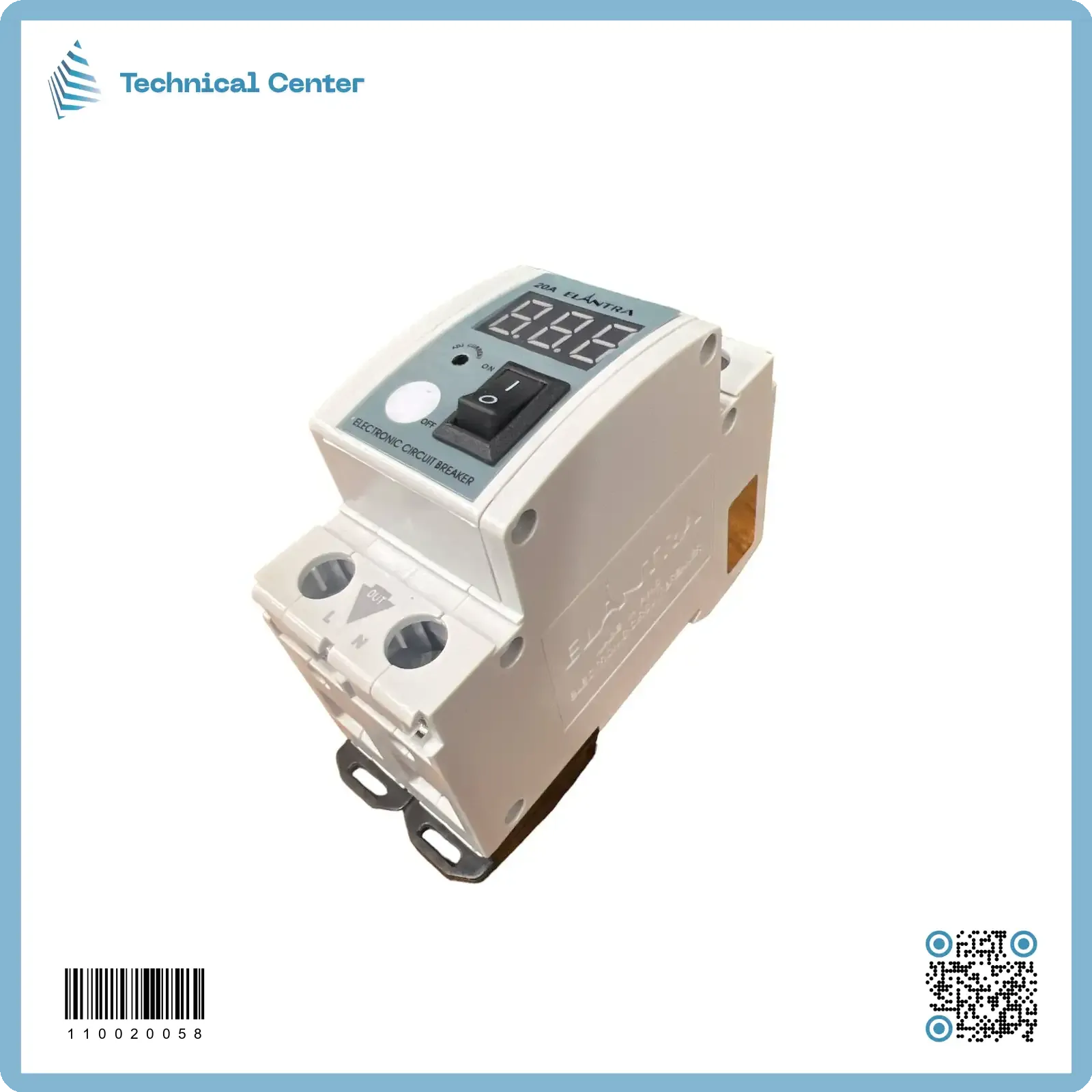 جوزة ذكية الكترونية (ELANTRA)(V130-20A)