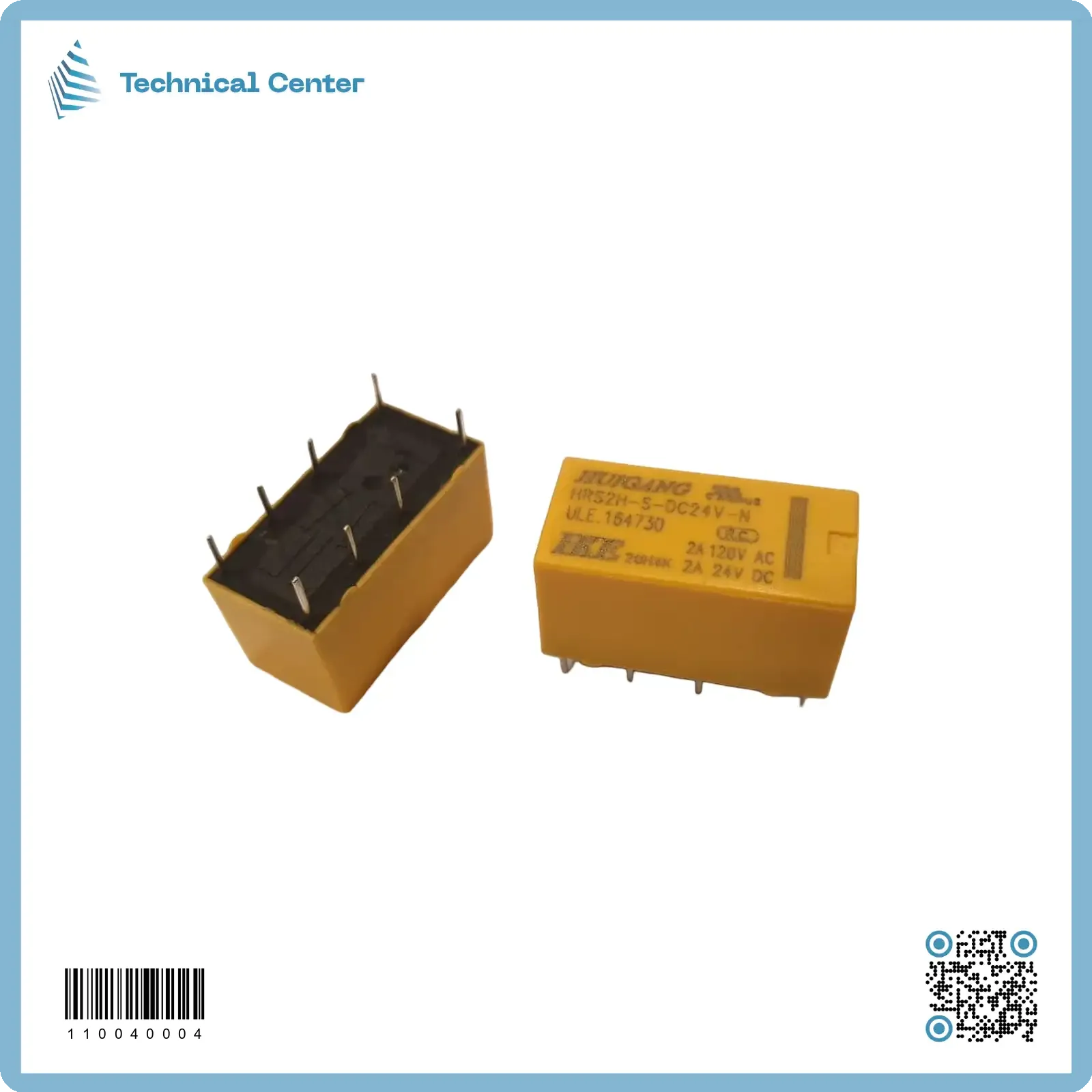 (8pin)(HRS2H-S)24V-2A رلي