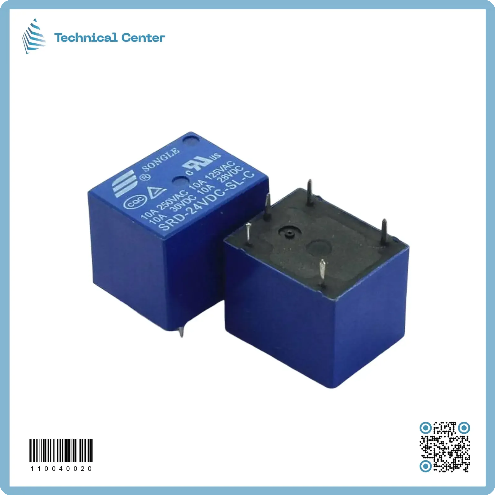 (5pin)(JZC-23F-4123)24V-10A رلي