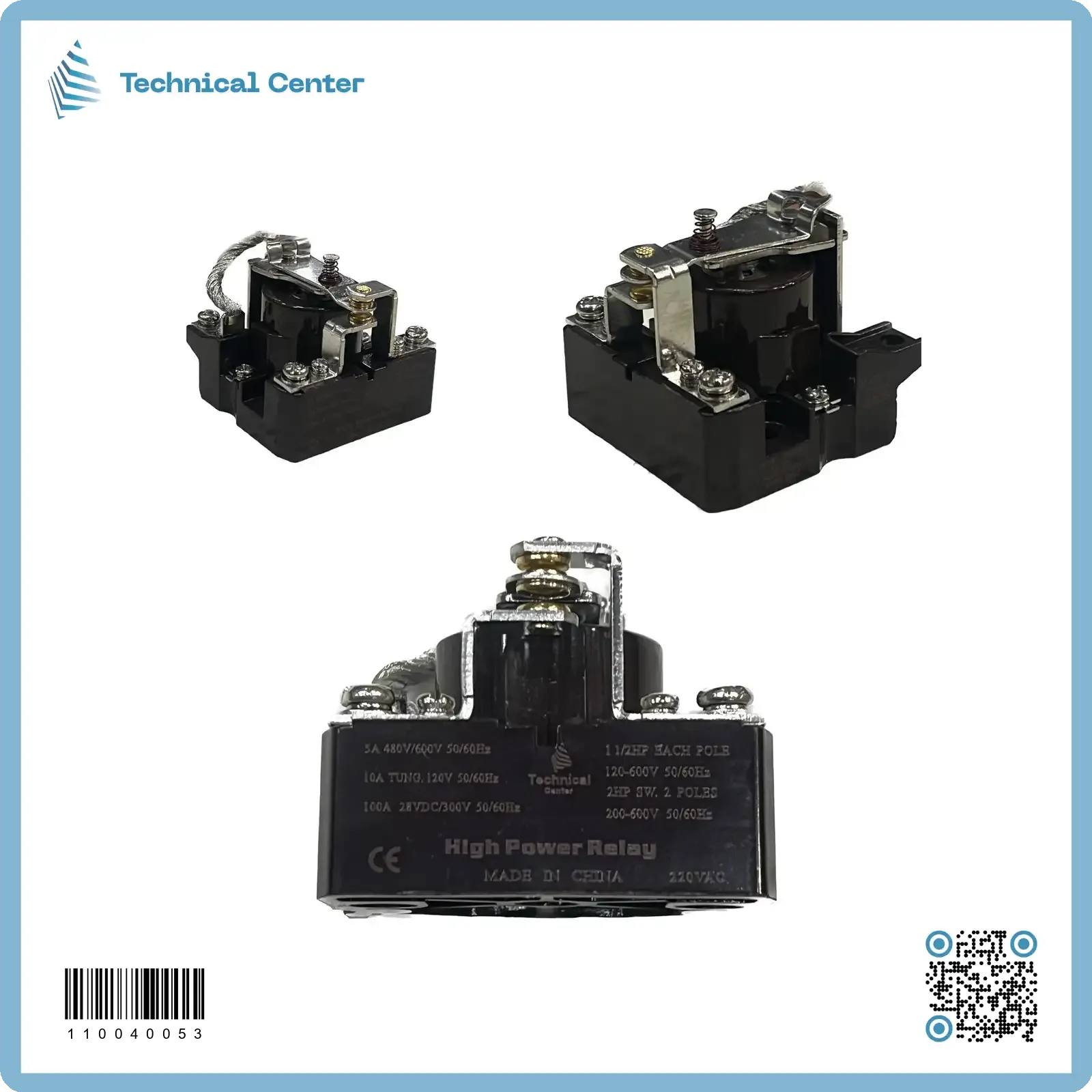 (MS-62F 1Z)220V-100A رلي