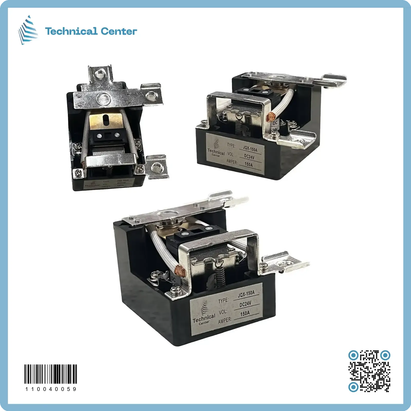(JQX-150F 1Z)24V-150A رلي