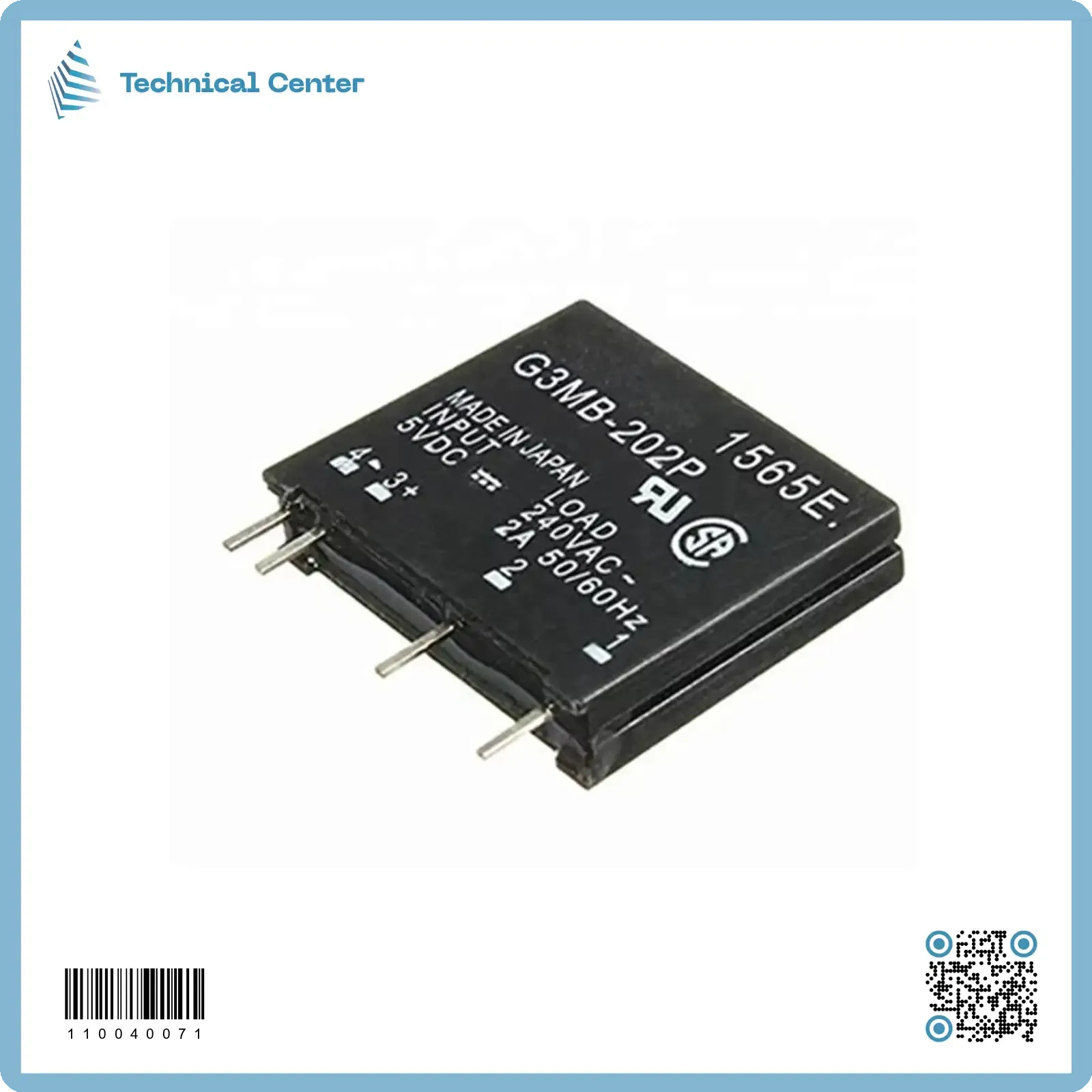 (solid state relay)(G3MB-202P-5VDC) رلي