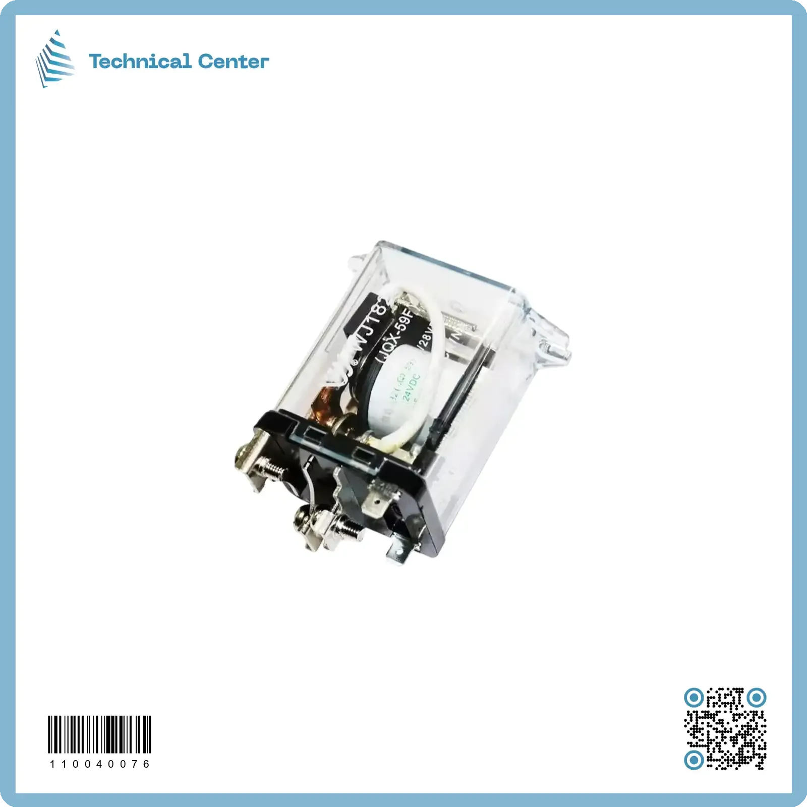 (JQX-59F 1Z)24V-80A رلي