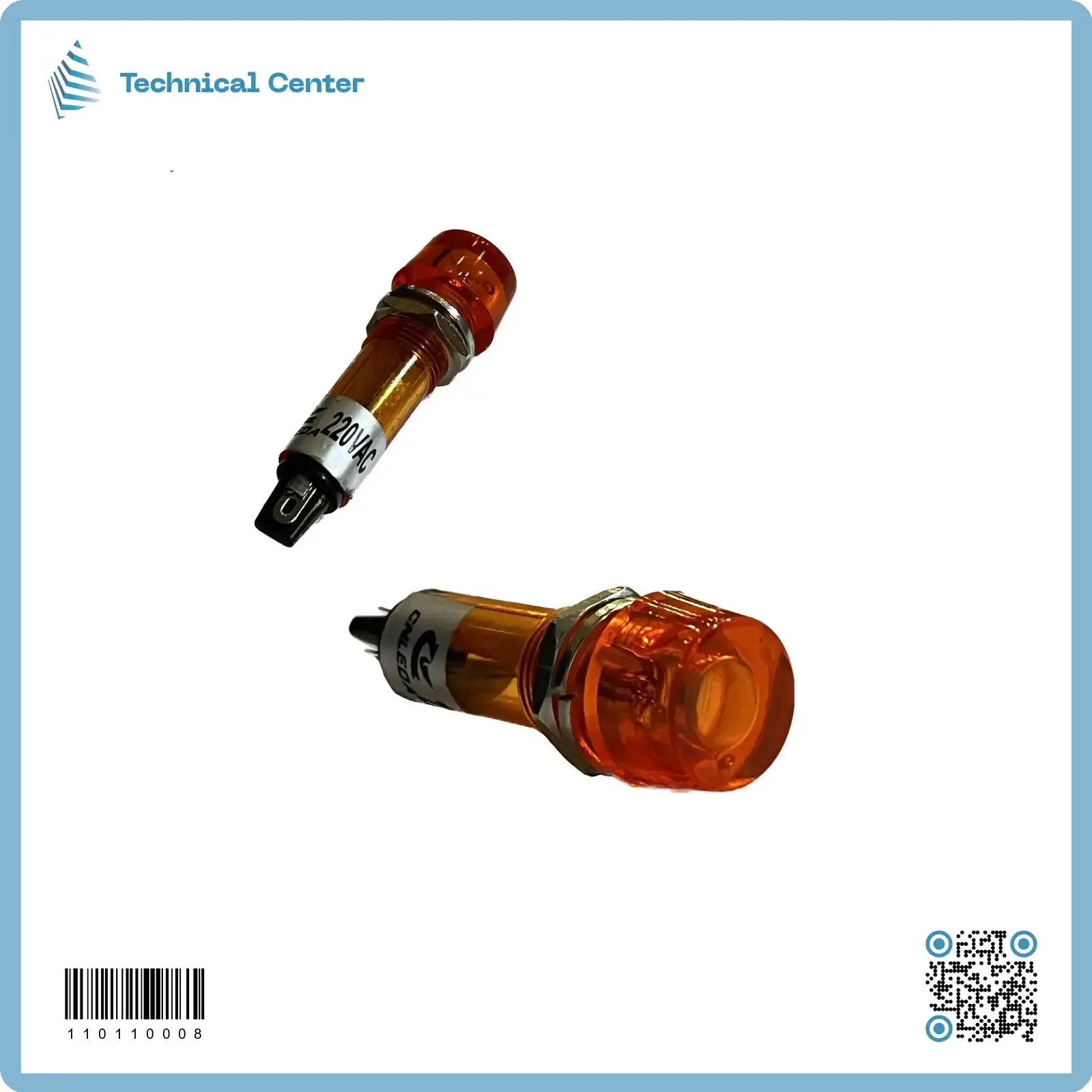 مصباح اشارة (GYR-220V)(10mm)