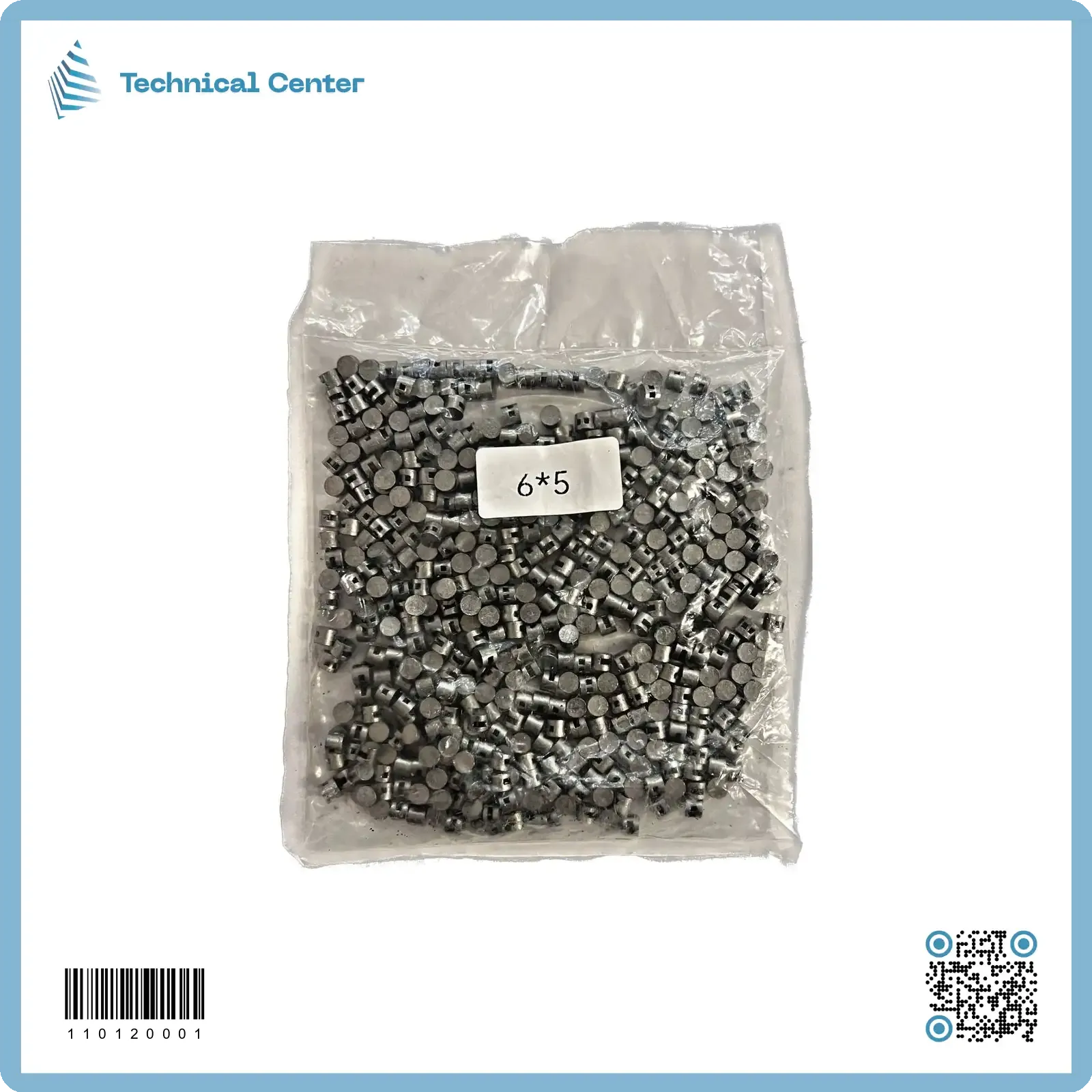 ختم رصاصmm(6x5)(كيس500غم)