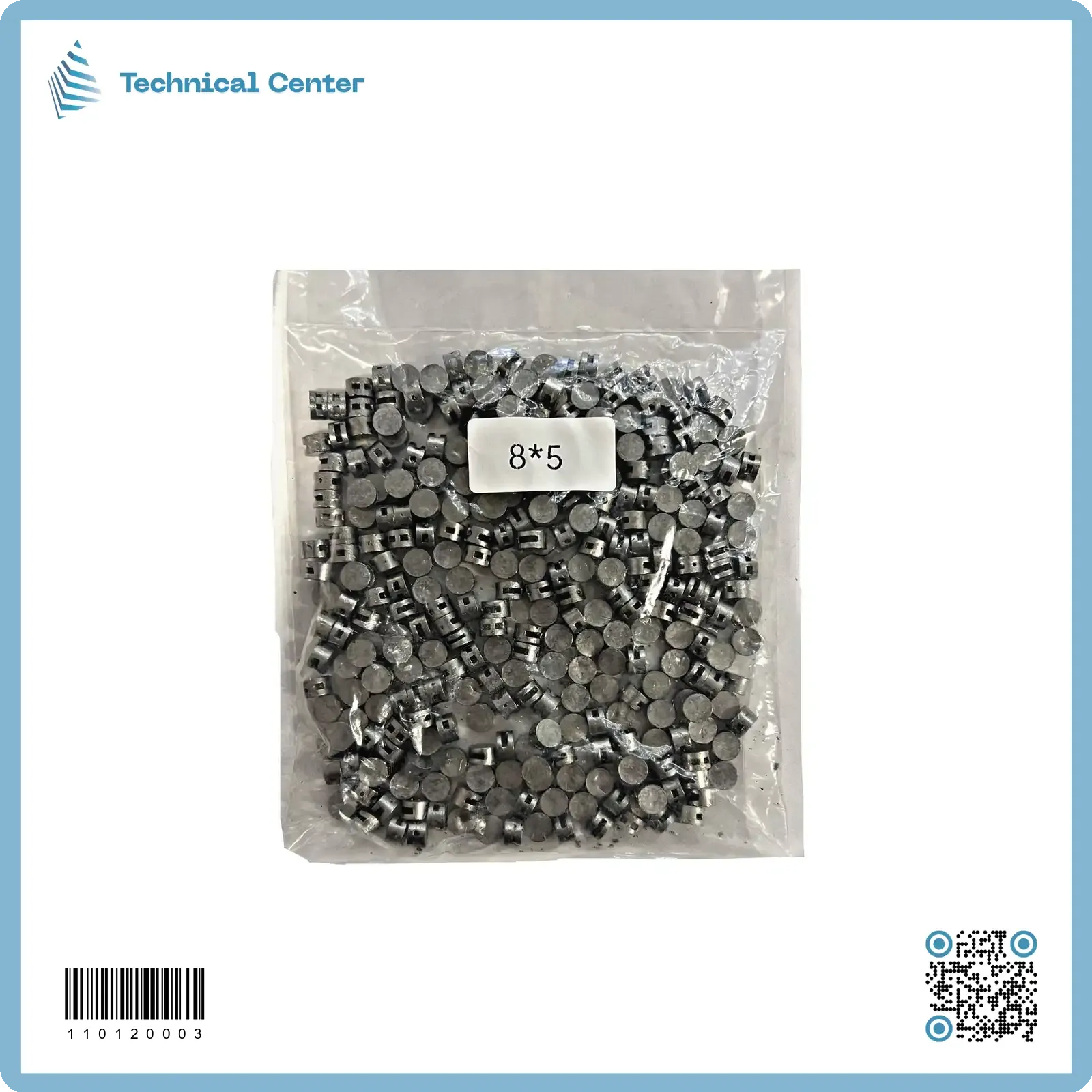 ختم رصاصmm(8x5)(كيس500غم)