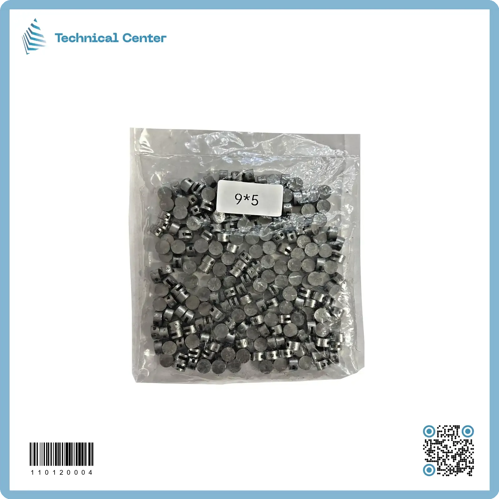 ختم رصاصmm(9x5)(كيس500غم)