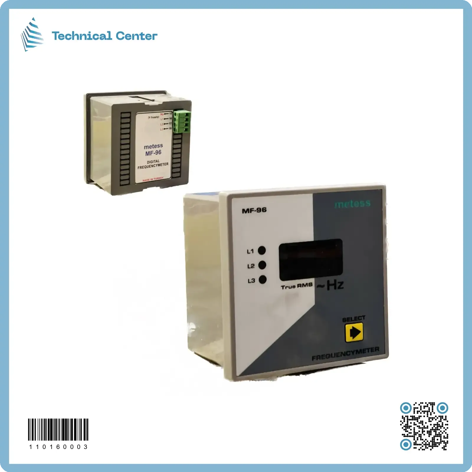 مقياس (HZ)mm(96X96) تركي