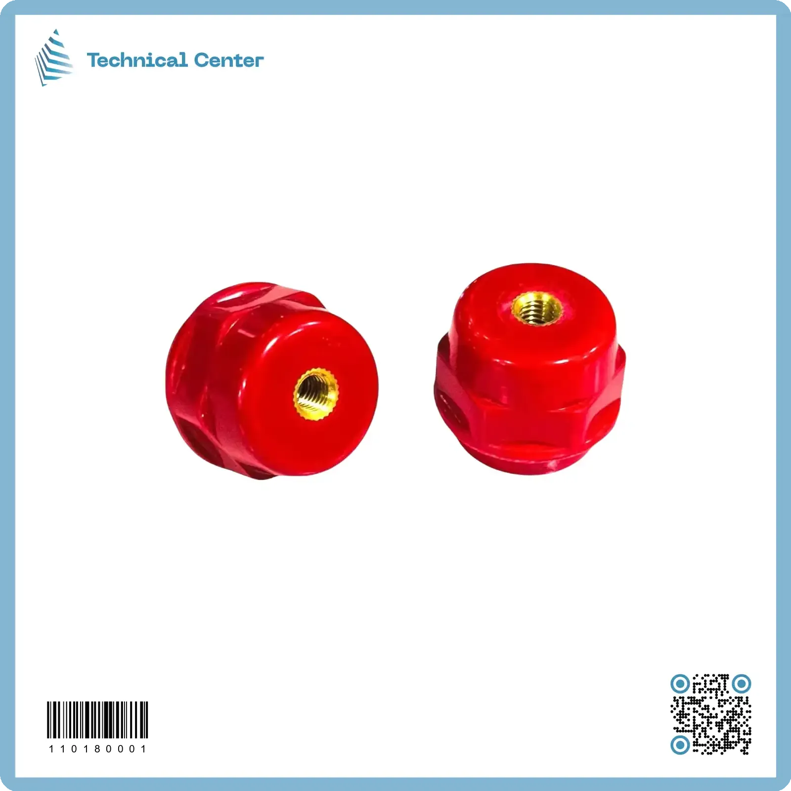 عازل احمر حجم 25