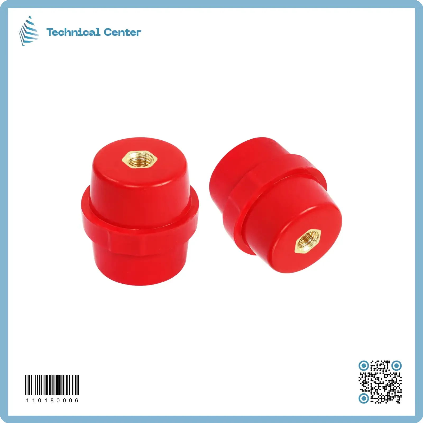 عازل احمر حجم 40