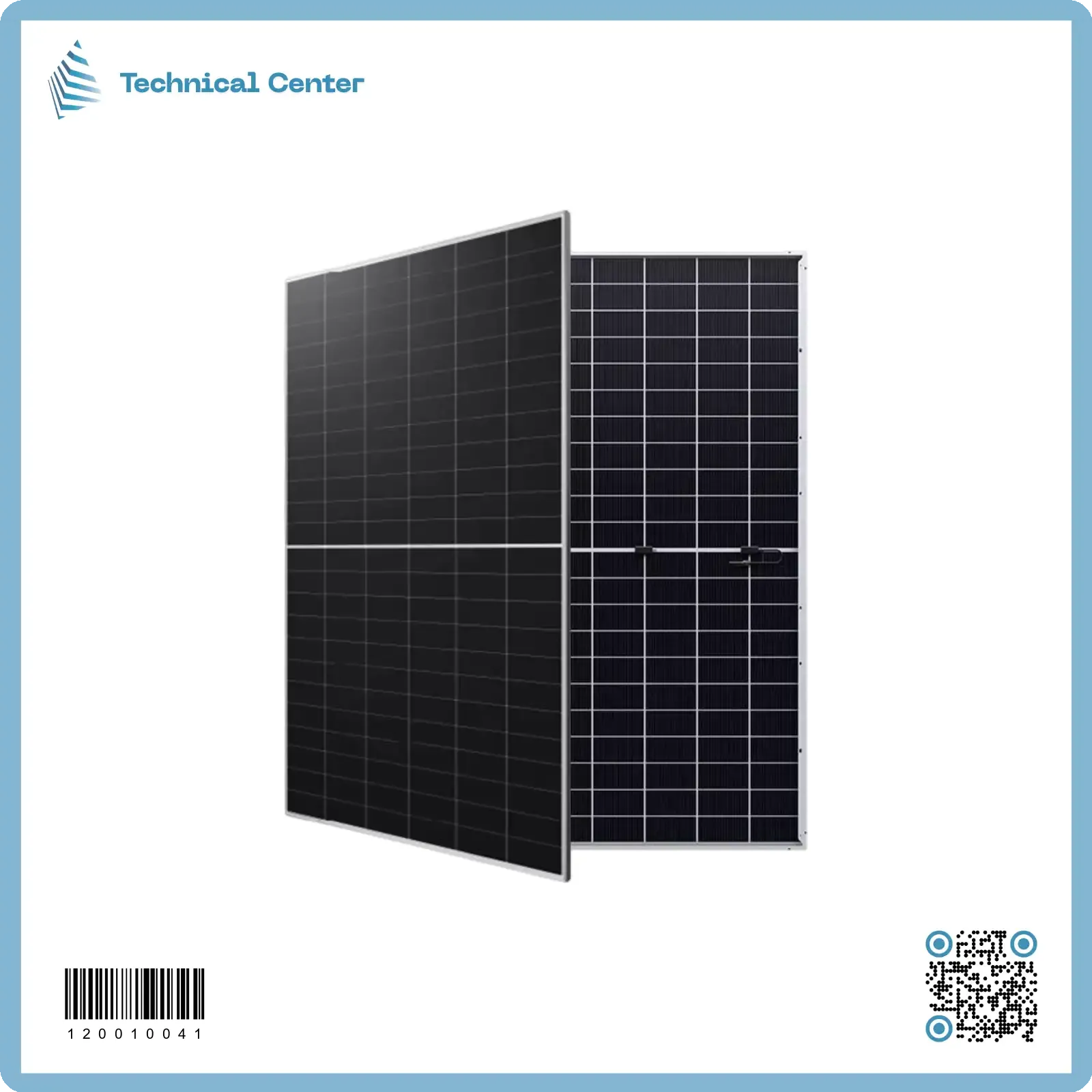 (solar panal-LONGI)(113X238)سم(640W-X10)لوح شمسي