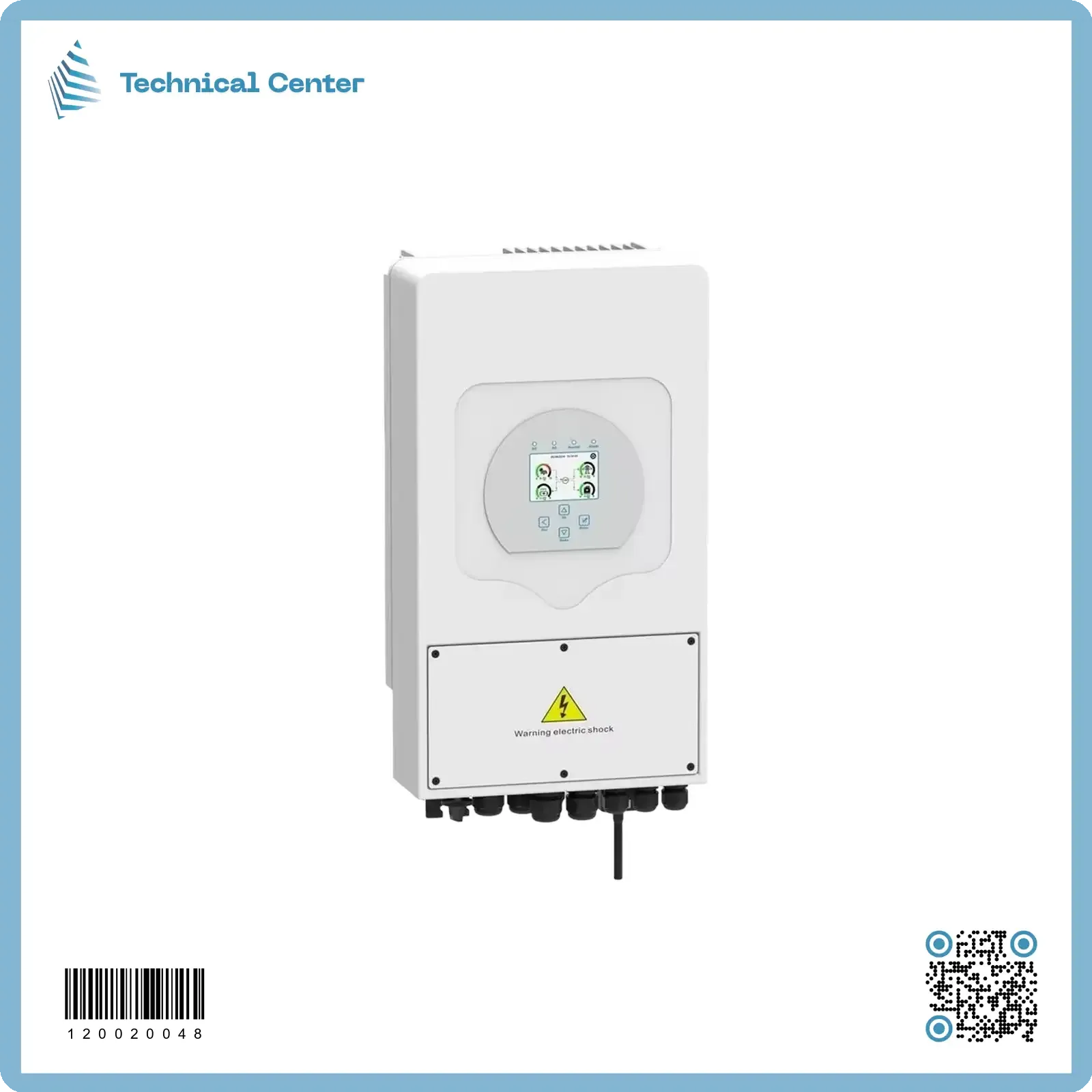 (6 KW-48V)(DEYE- hybrid)انفيرتر