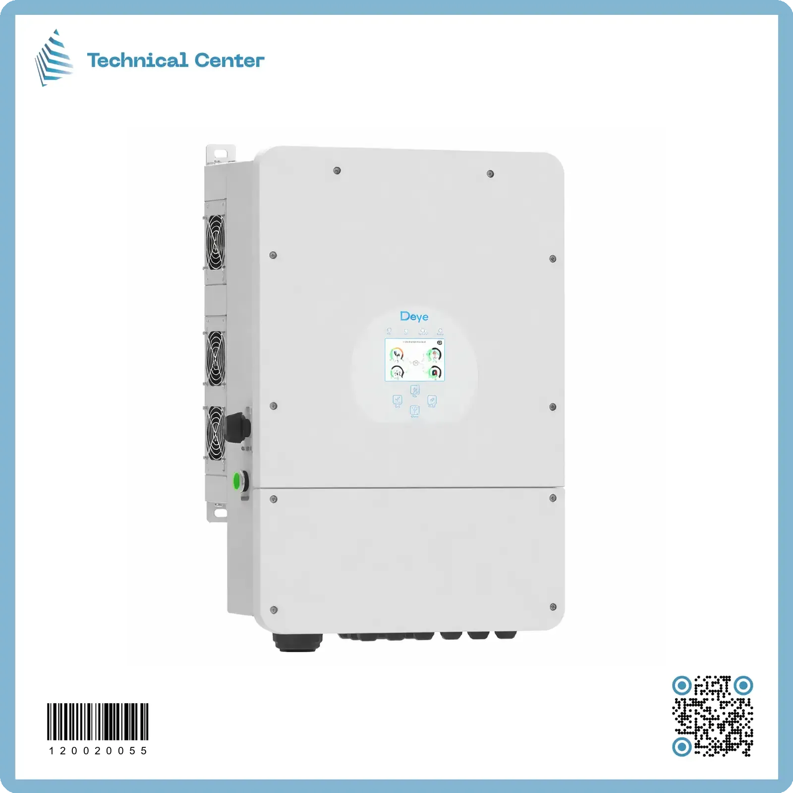 (12 KW-48V)(DEYE- hybrid)انفيرتر
