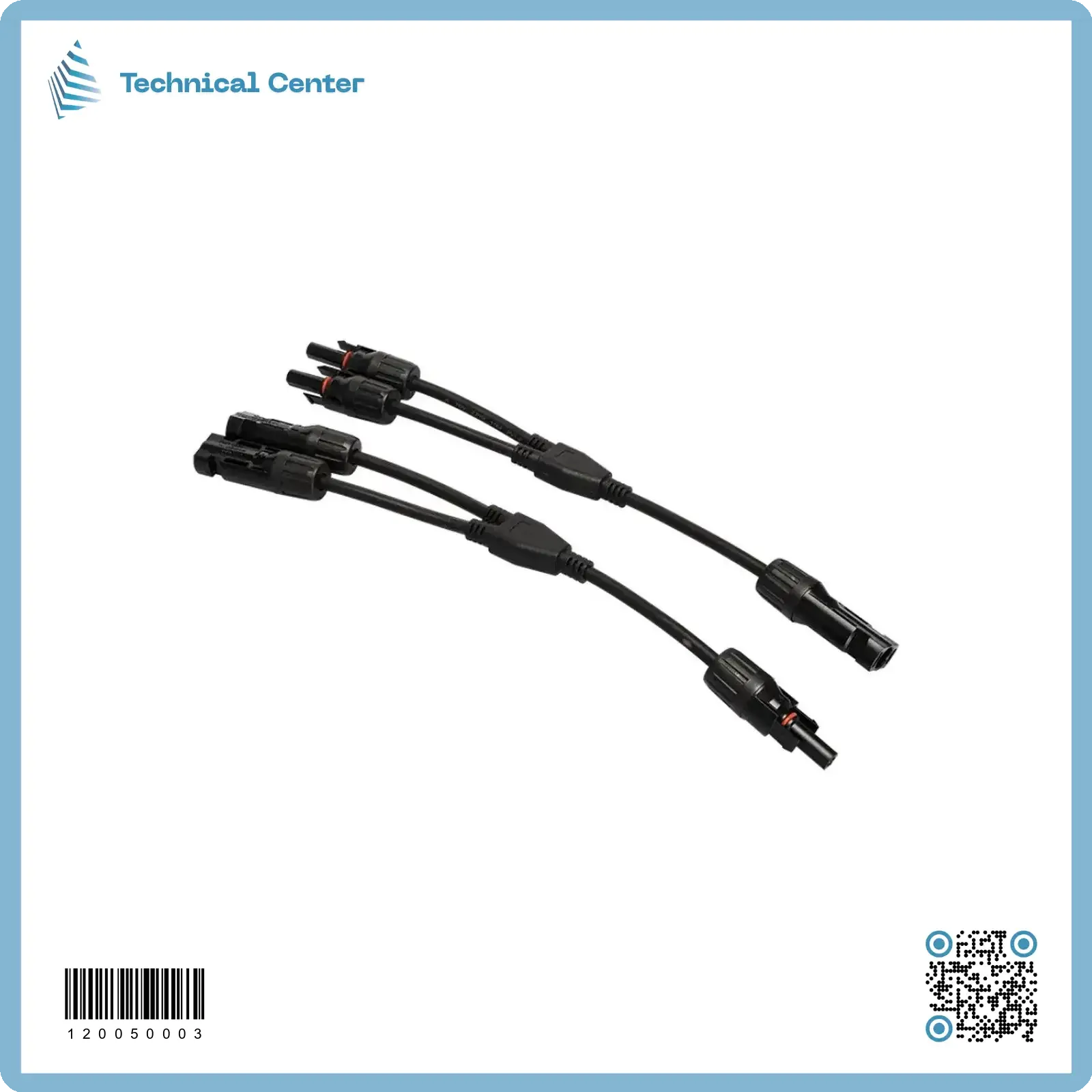 فيشة ط ش (1→2)(MC4)(M+F)(زوج)