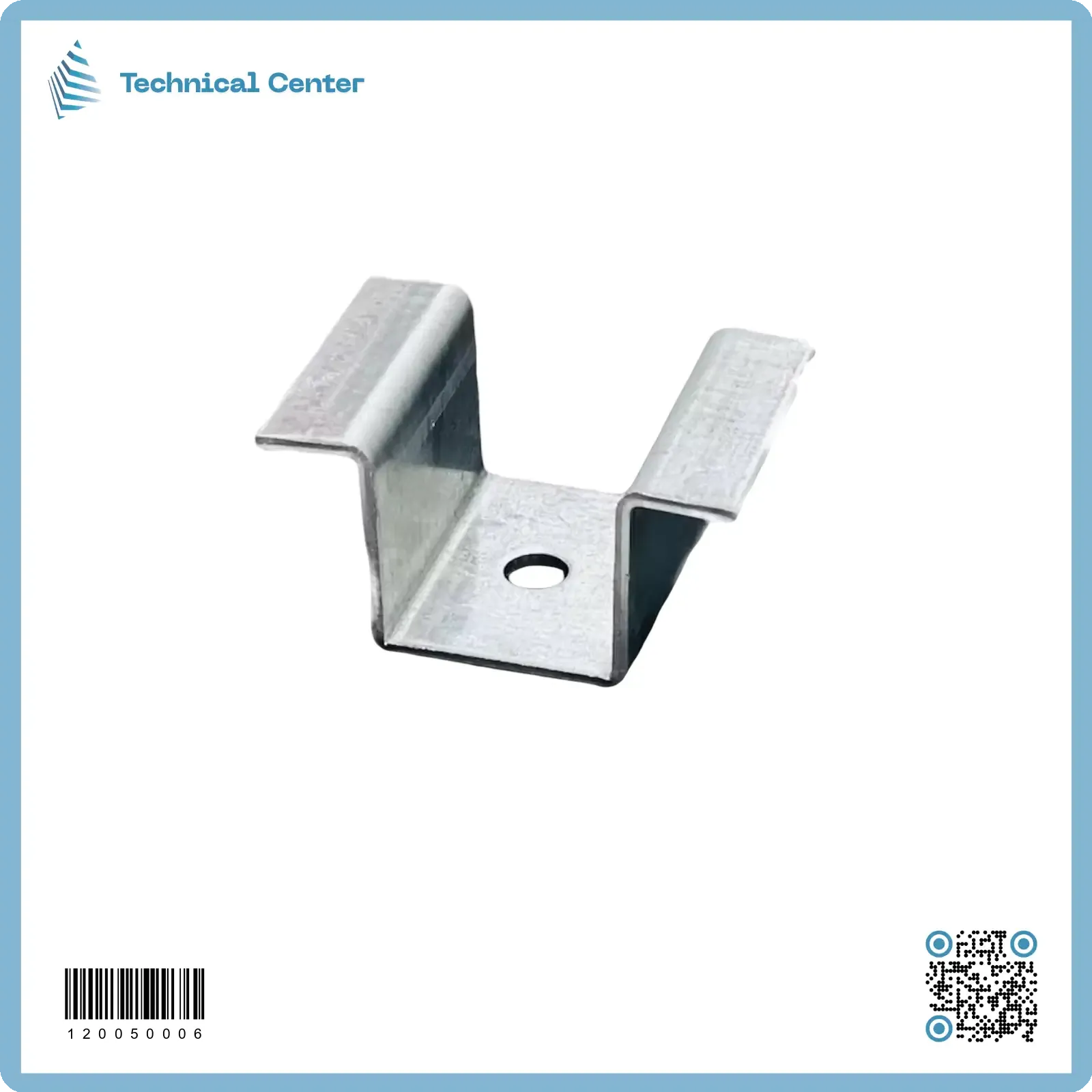 ماسكة الواح ط ش وسطية 2mm (U-4cm)