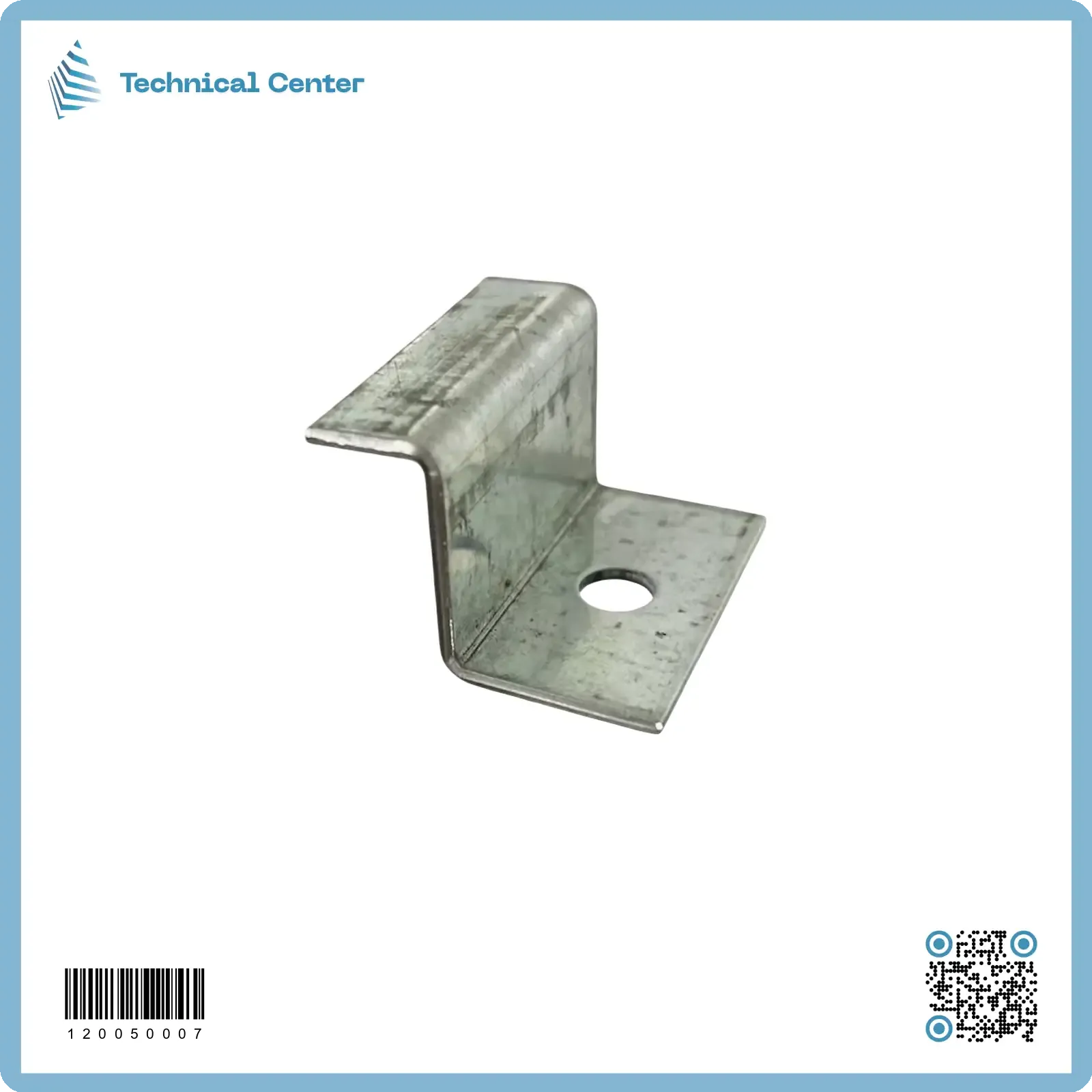 ماسكة الواح ط ش جانبية 2mm (Z-4cm)