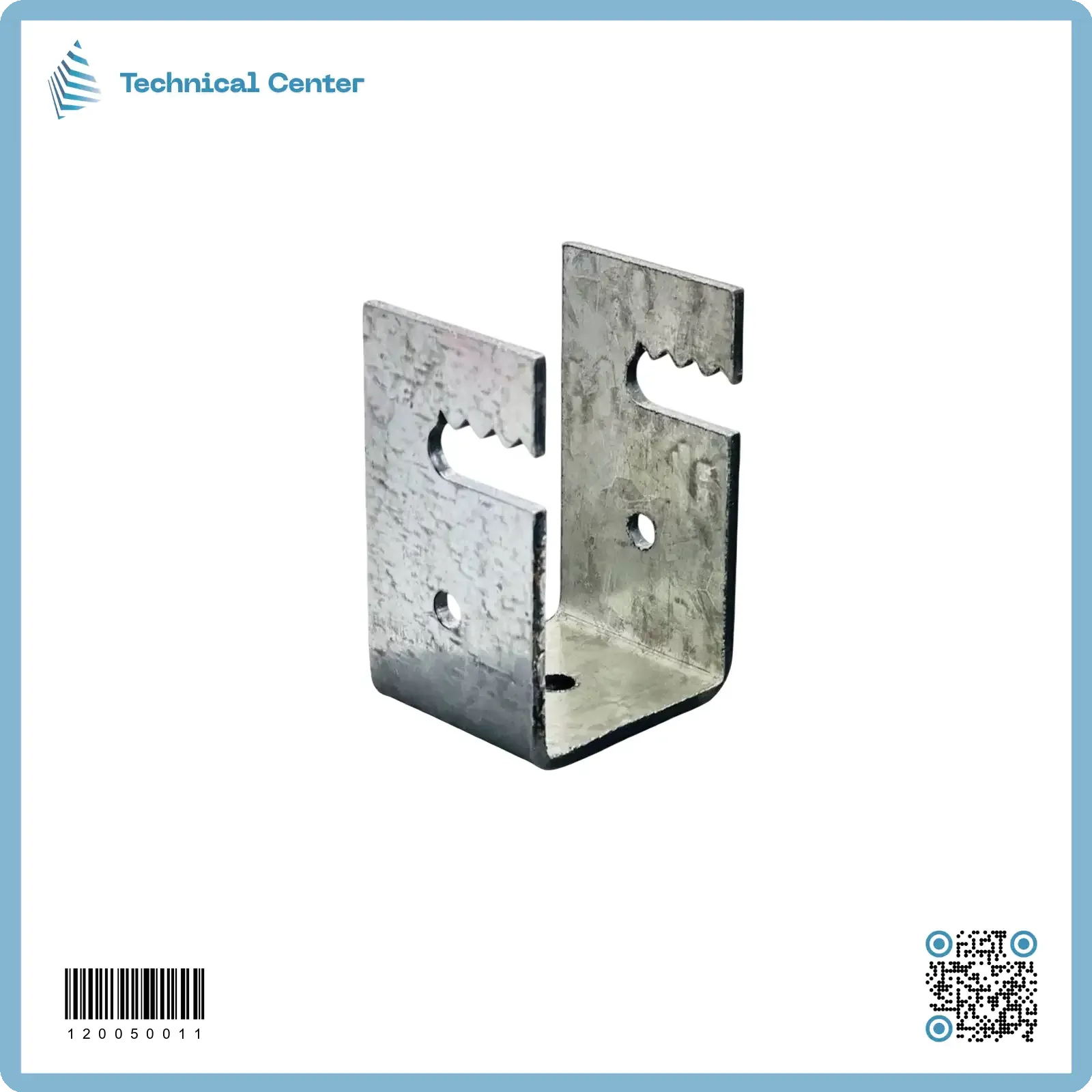 كلامب تعليق الواح ط ش 3mm (F-7cm)