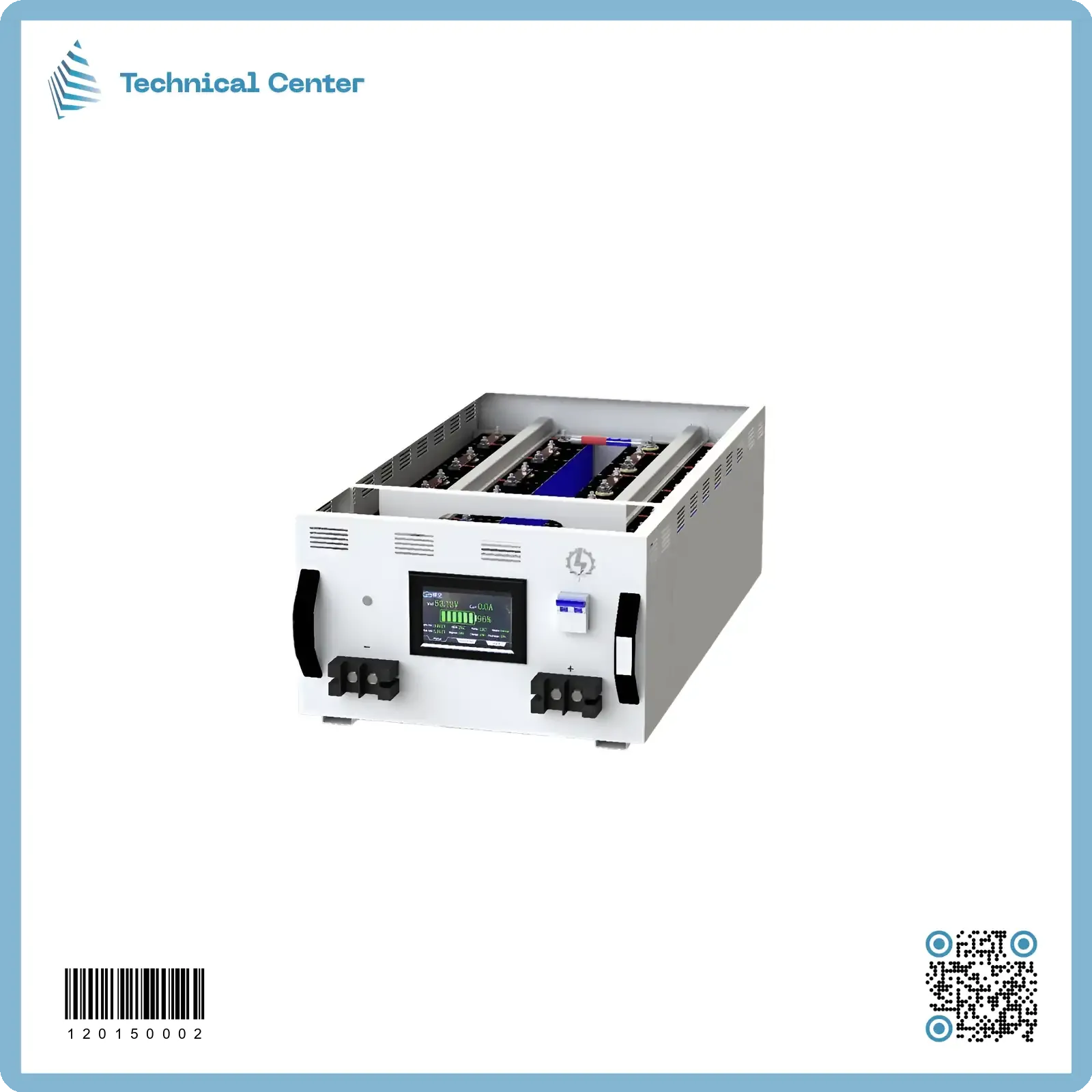 بطارية ليثيوم  (51.2VDC-280AH)(14.3kw)