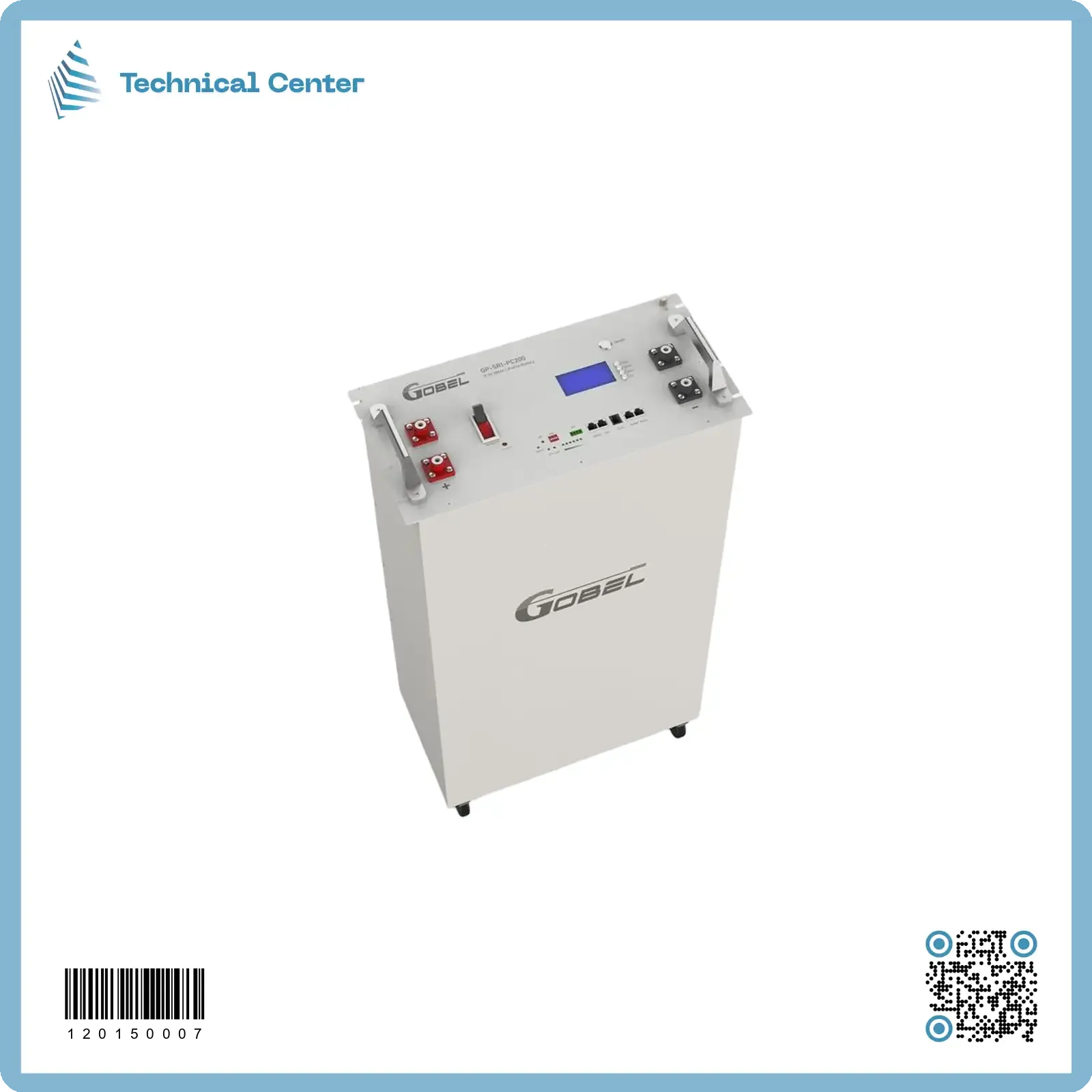 بطارية ليثيوم  (51.2VDC-100AH)(5kw)