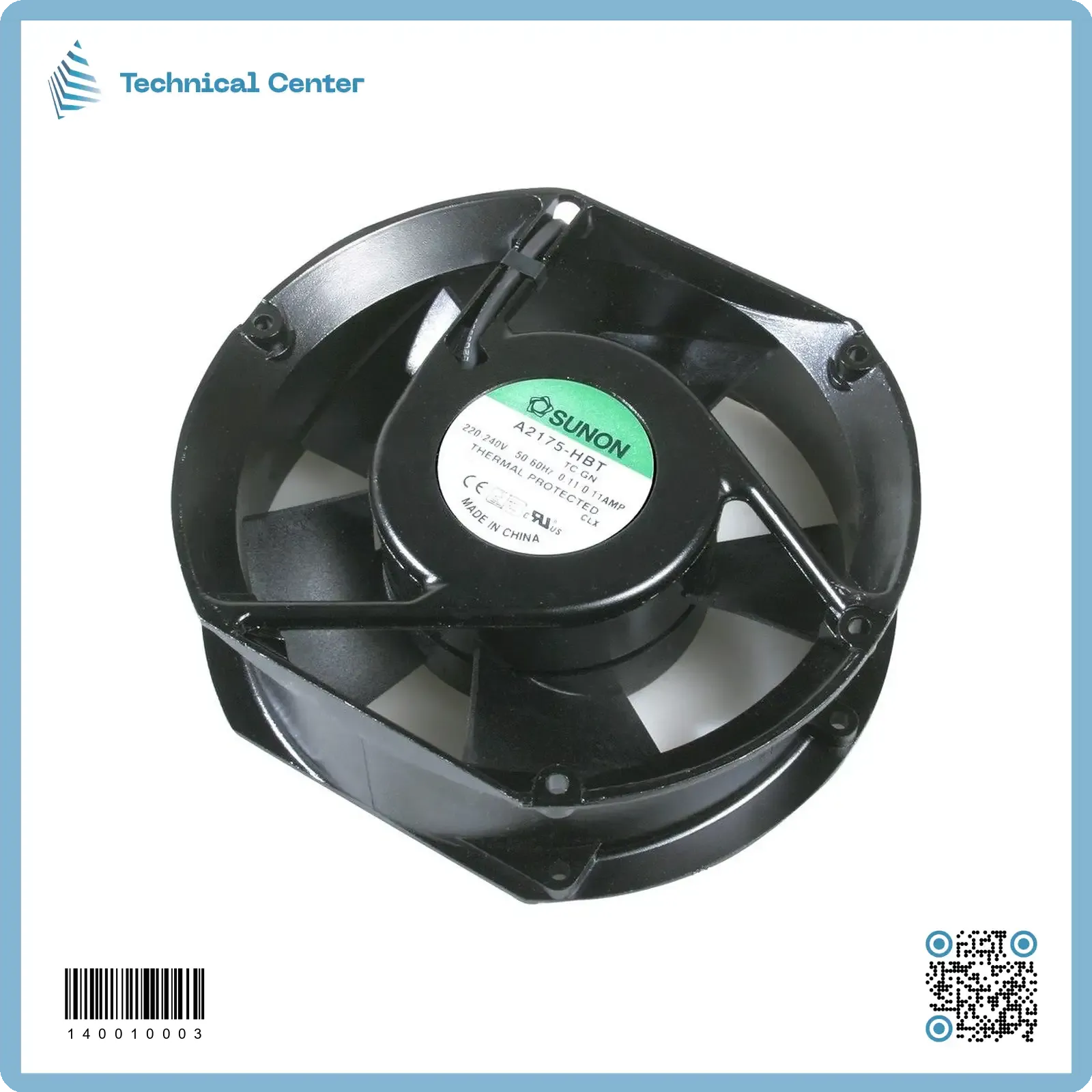 مروحة (220V-AC)mm(172X150X50)