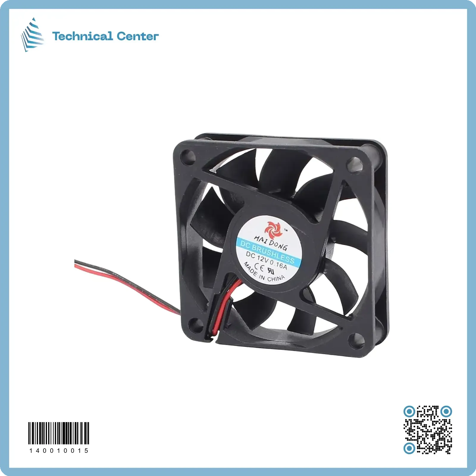 مروحة (12V-DC)mm(60X60X24)