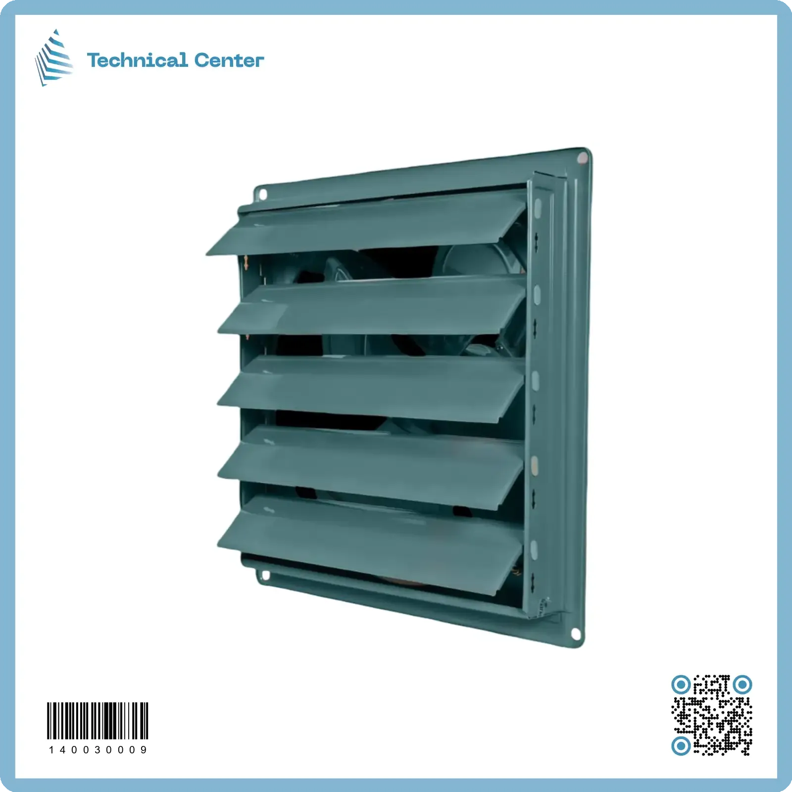 ساحبة صناعية اسوار بوابة (AS-EXF-S12DS-B)(12 انج)