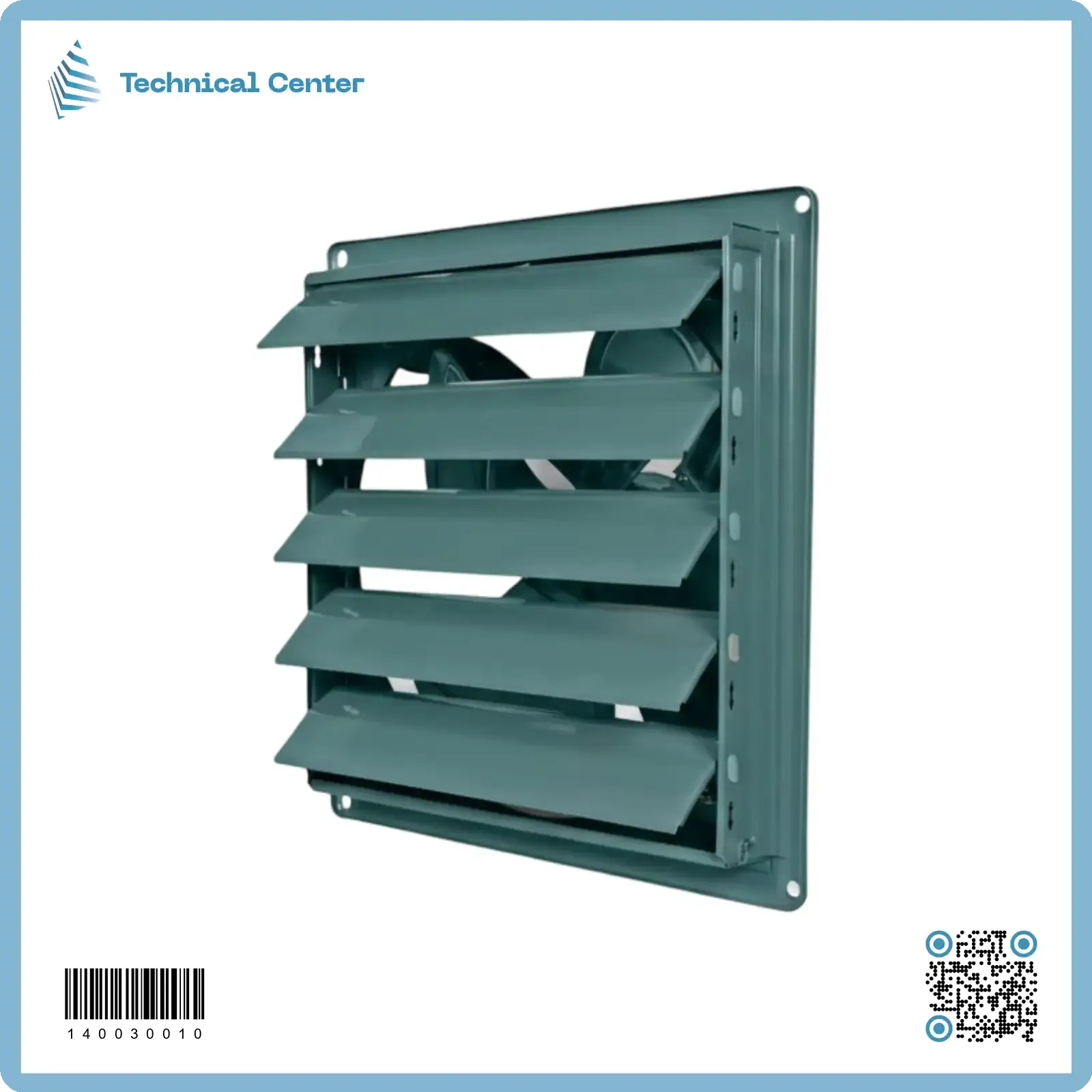 ساحبة صناعية اسوار بوابة (AS-EXF-S14DS-B)(14 انج)