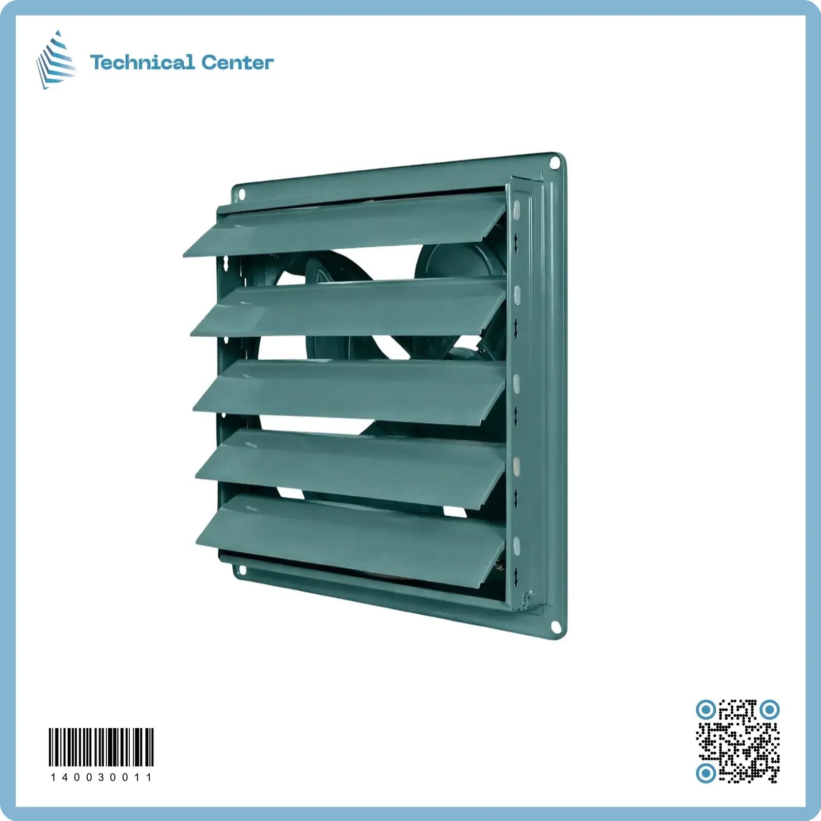 ساحبة صناعية اسوار بوابة (AS-EXF-S16DS-B)(16 انج)