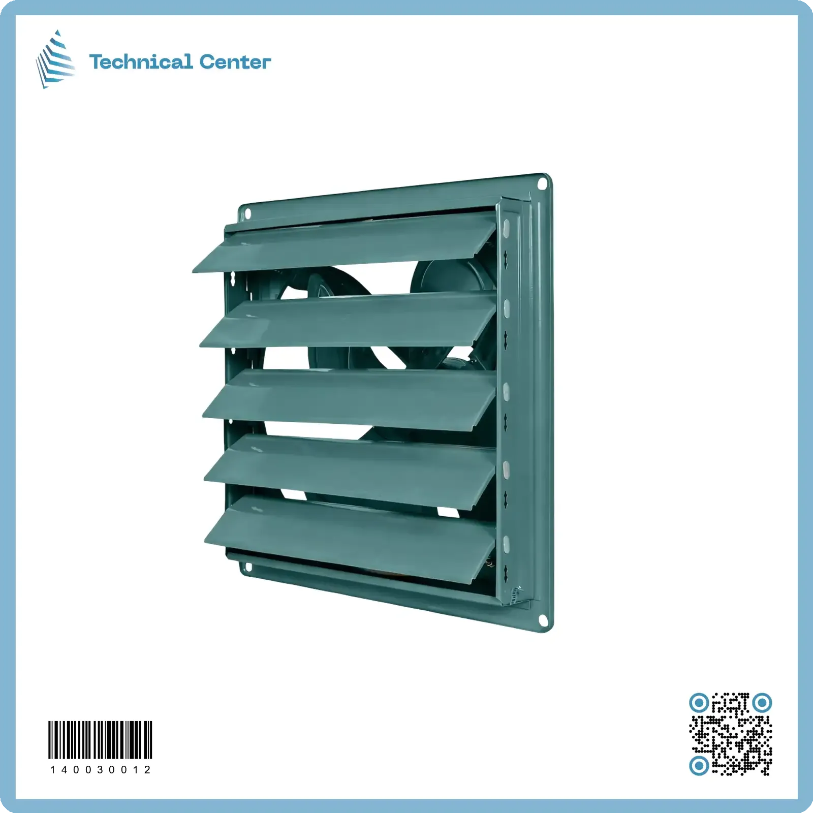 ساحبة صناعية اسوار بوابة (AS-EXF-S18DS-B)(18 انج)