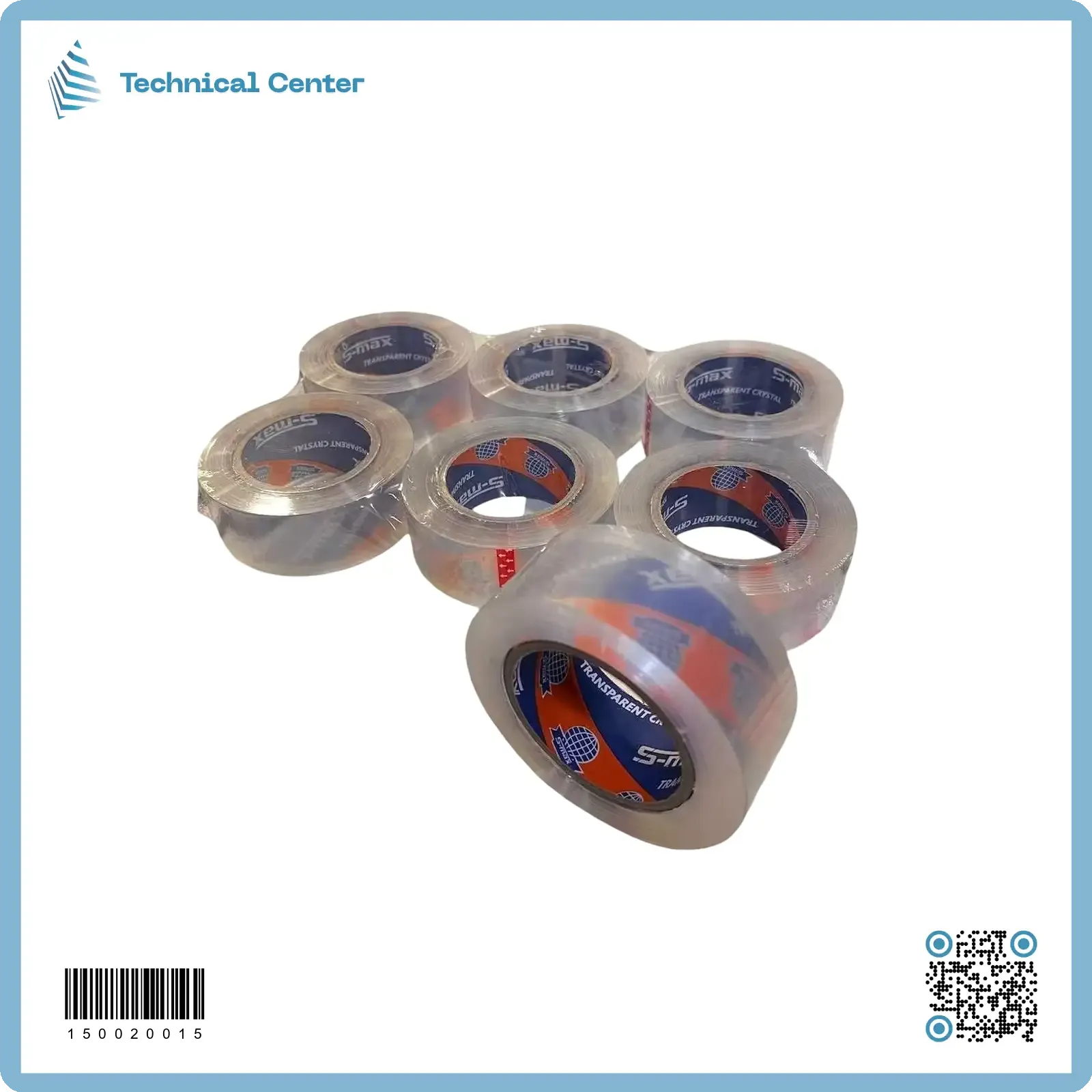 تيب شفاف (48mmX 200y)