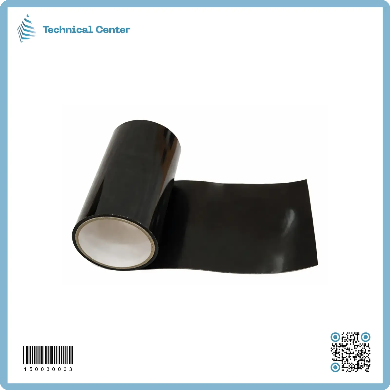 لصقة خزانات محسنة اسود(10cmX1.5m)